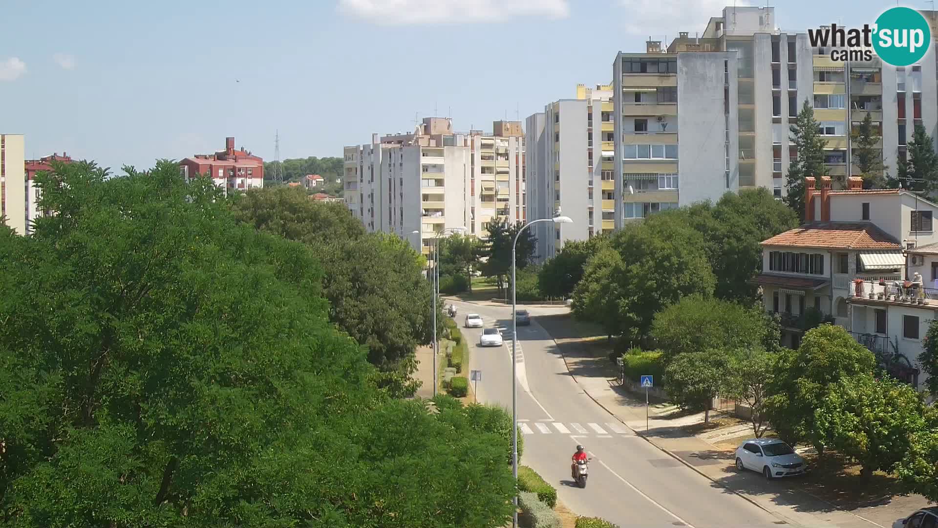 Cámara web Pula – Koper street – cámara en vivo Istria