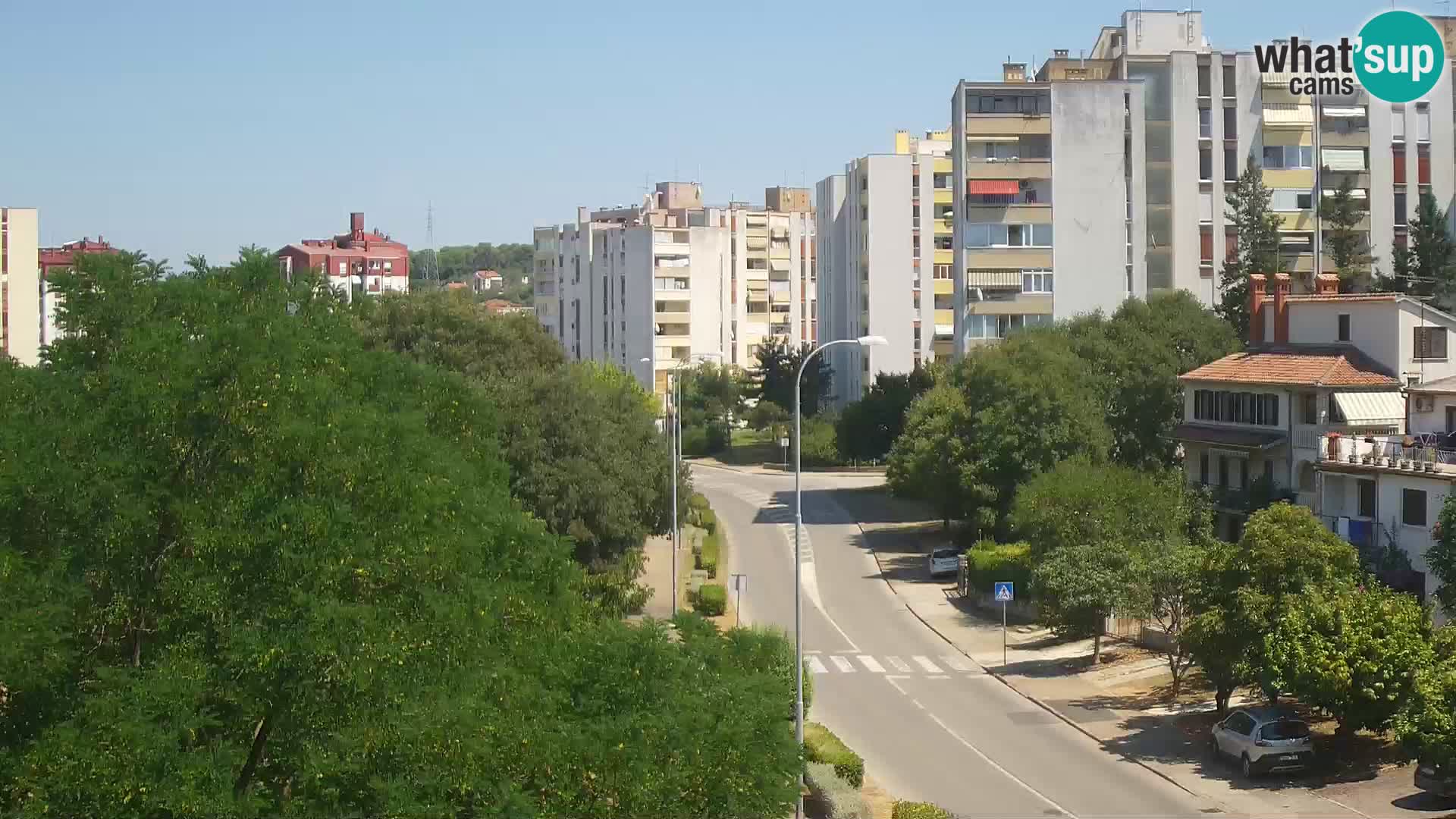 Cámara web Pula – Koper street – cámara en vivo Istria