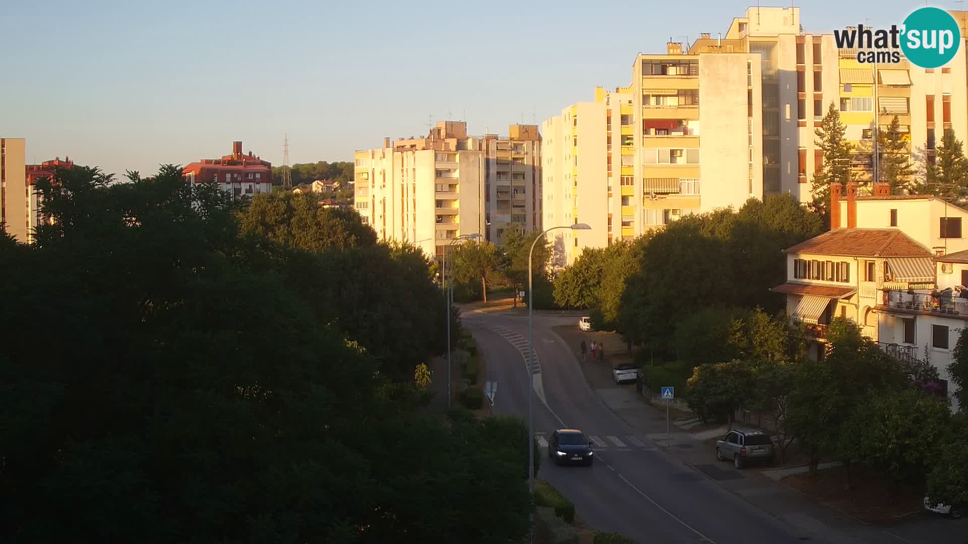 Pula spletna kamera – Koperska ulica – Istra v živo