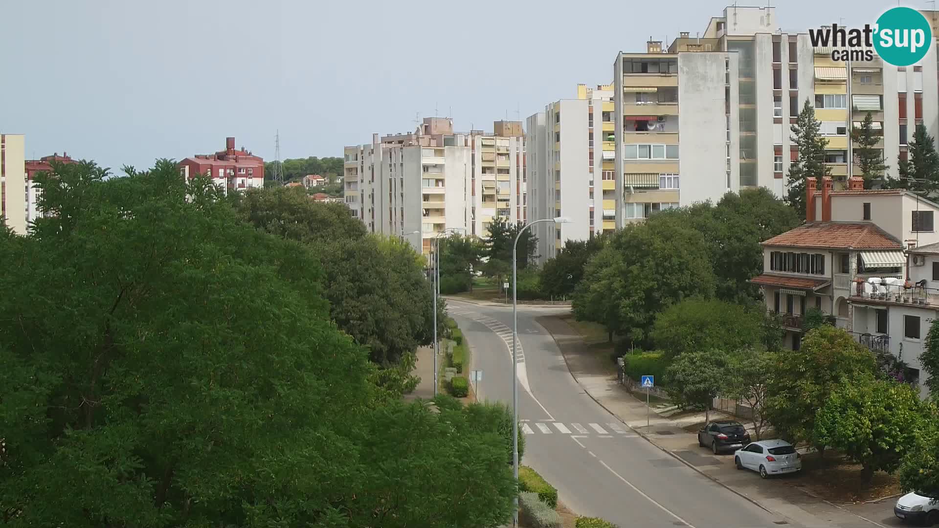 Cámara web Pula – Koper street – cámara en vivo Istria