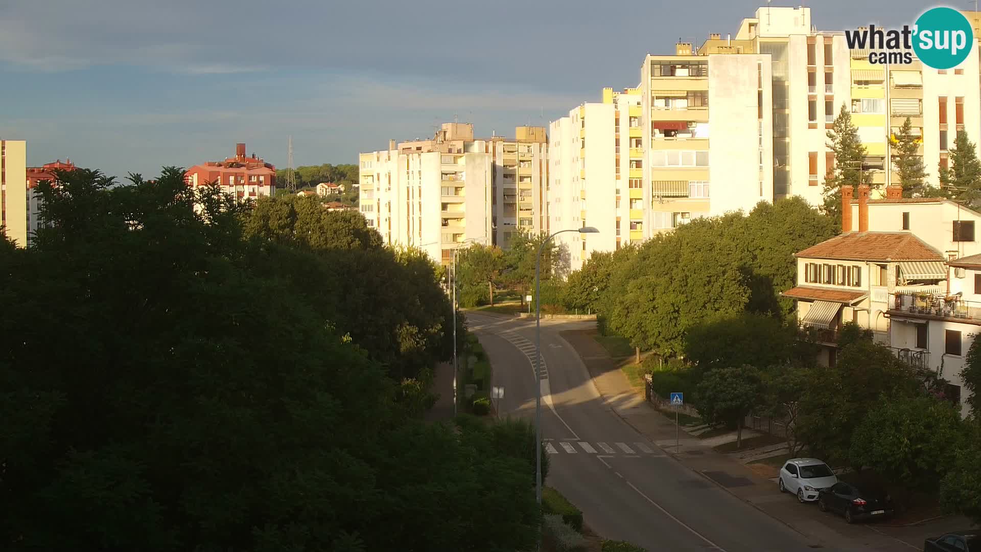 Pula spletna kamera – Koperska ulica – Istra v živo