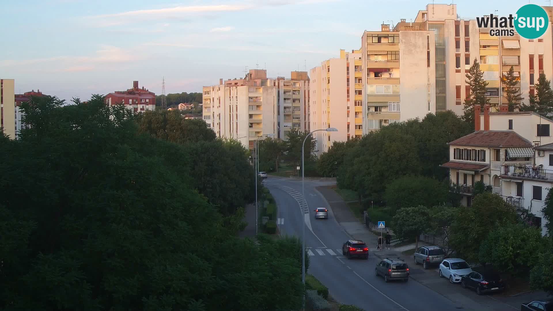 Cámara web Pula – Koper street – cámara en vivo Istria