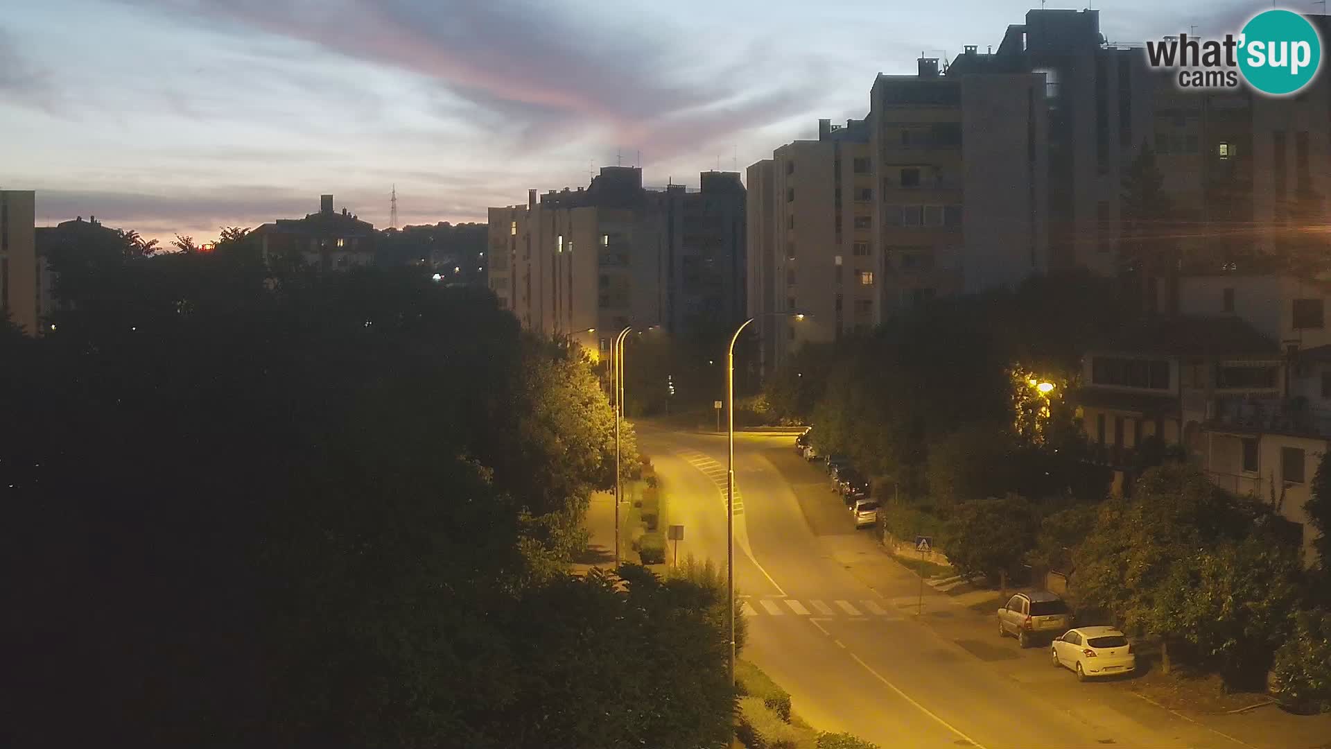 Pula web kamera – Koparska ulica – kamera uživo Istra