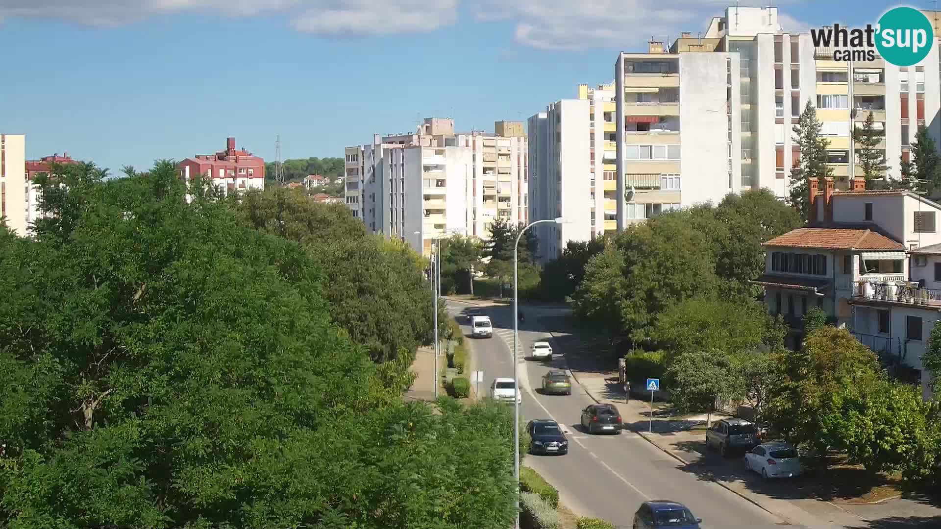 Cámara web Pula – Koper street – cámara en vivo Istria