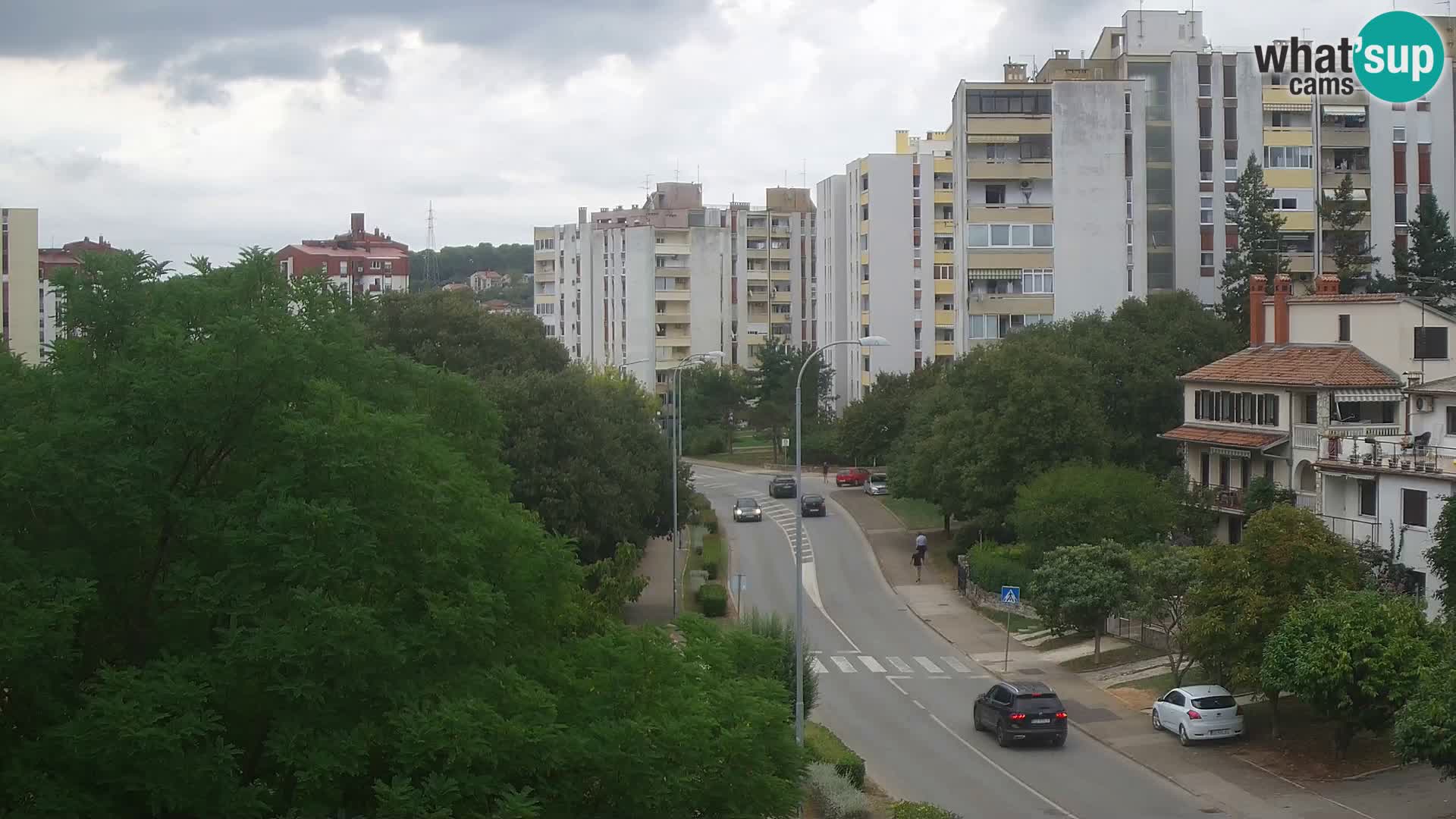 Pula web kamera – Koparska ulica – kamera uživo Istra
