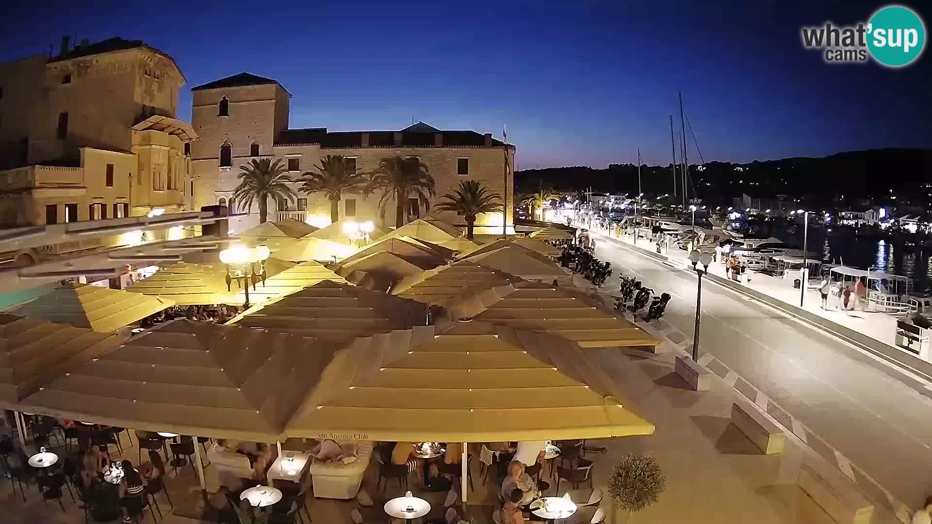 Spletna kamera Rab – Obala Petra Krešimira