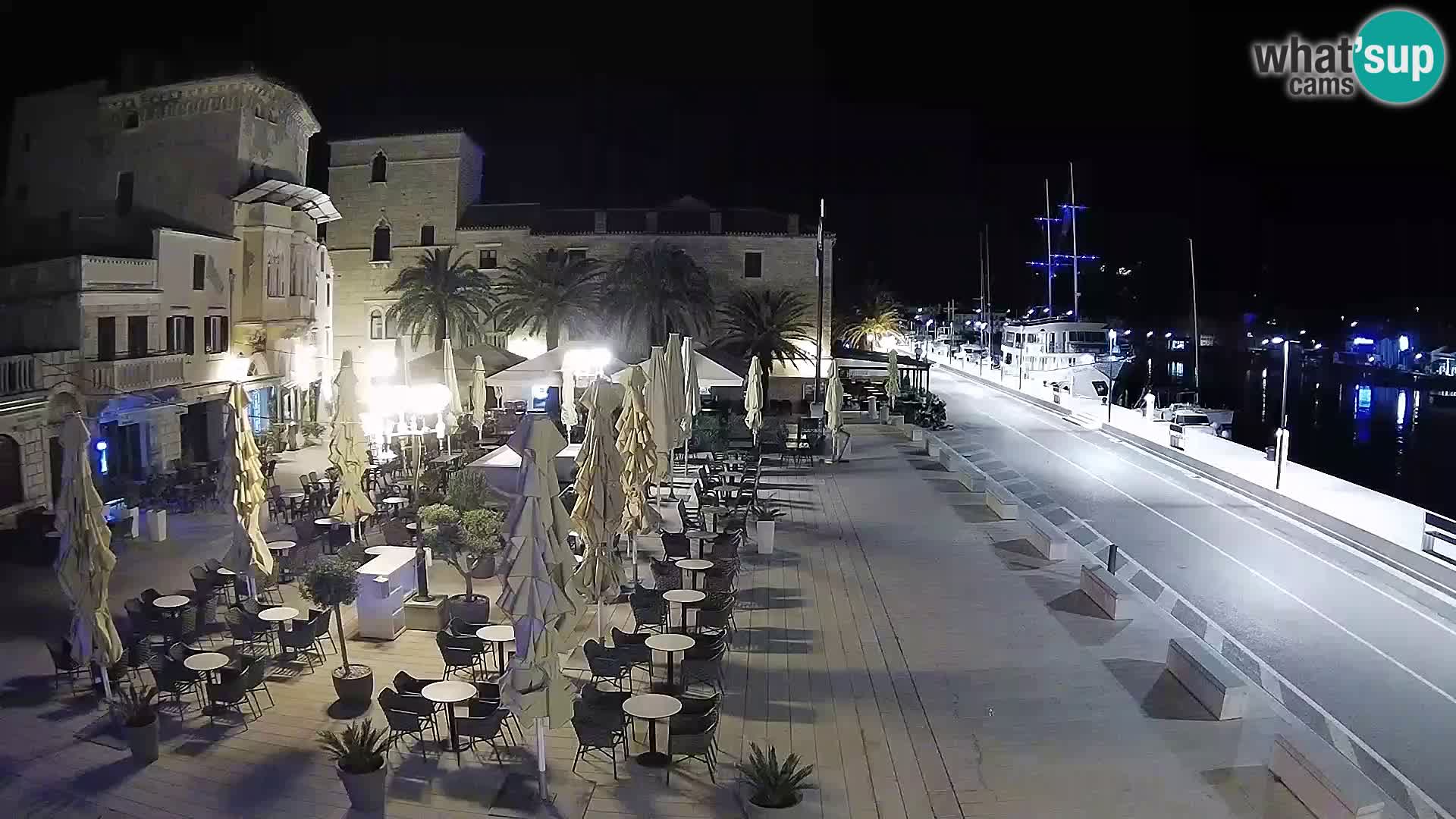 Spletna kamera Rab – Obala Petra Krešimira