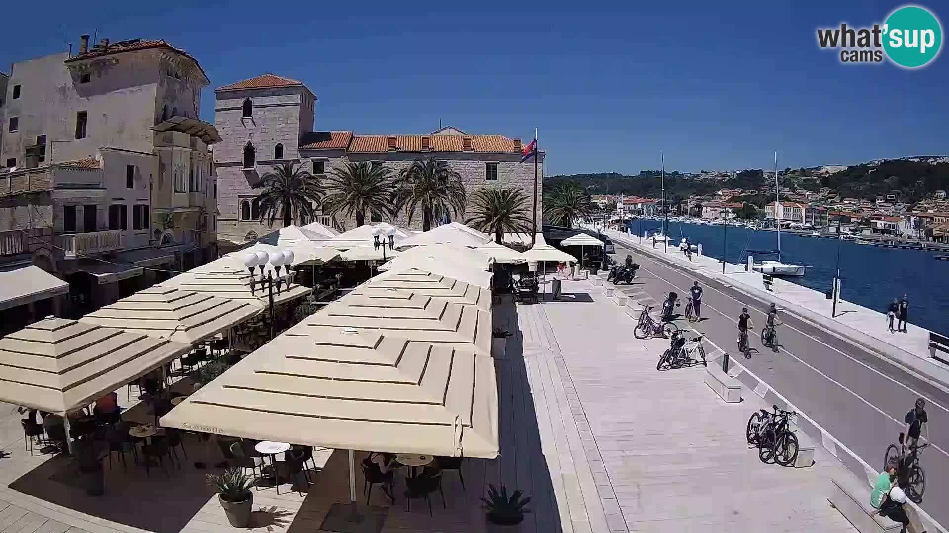 Spletna kamera Rab – Obala Petra Krešimira