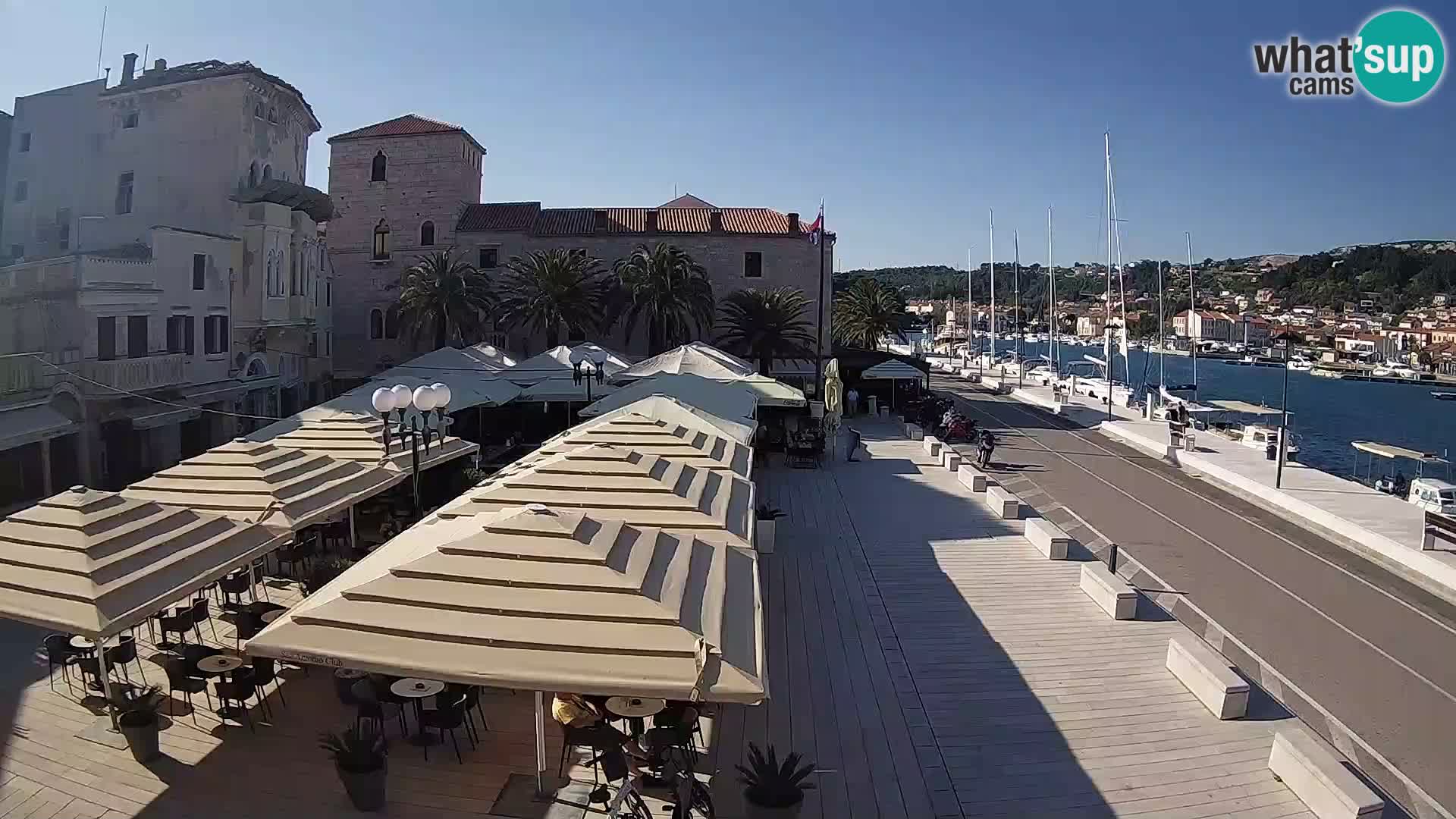 Spletna kamera Rab – Obala Petra Krešimira