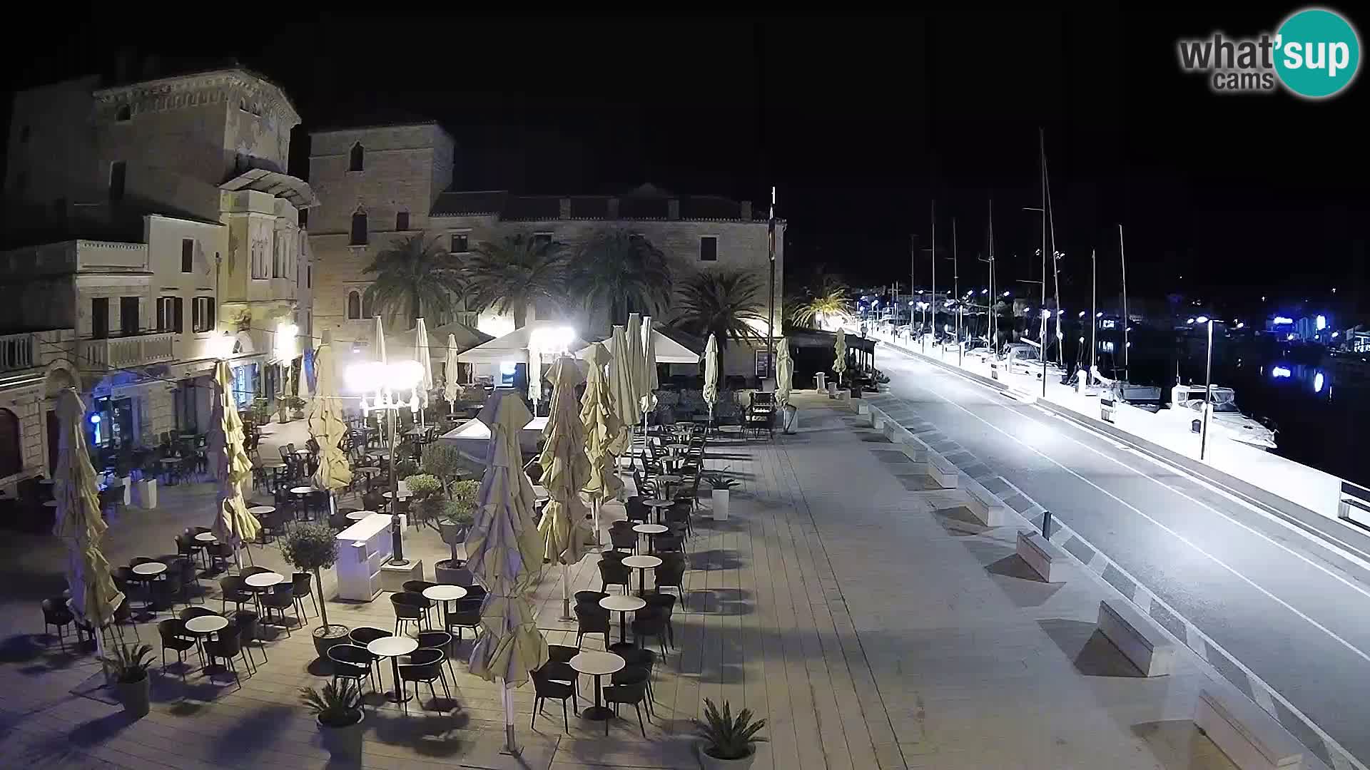 Spletna kamera Rab – Obala Petra Krešimira