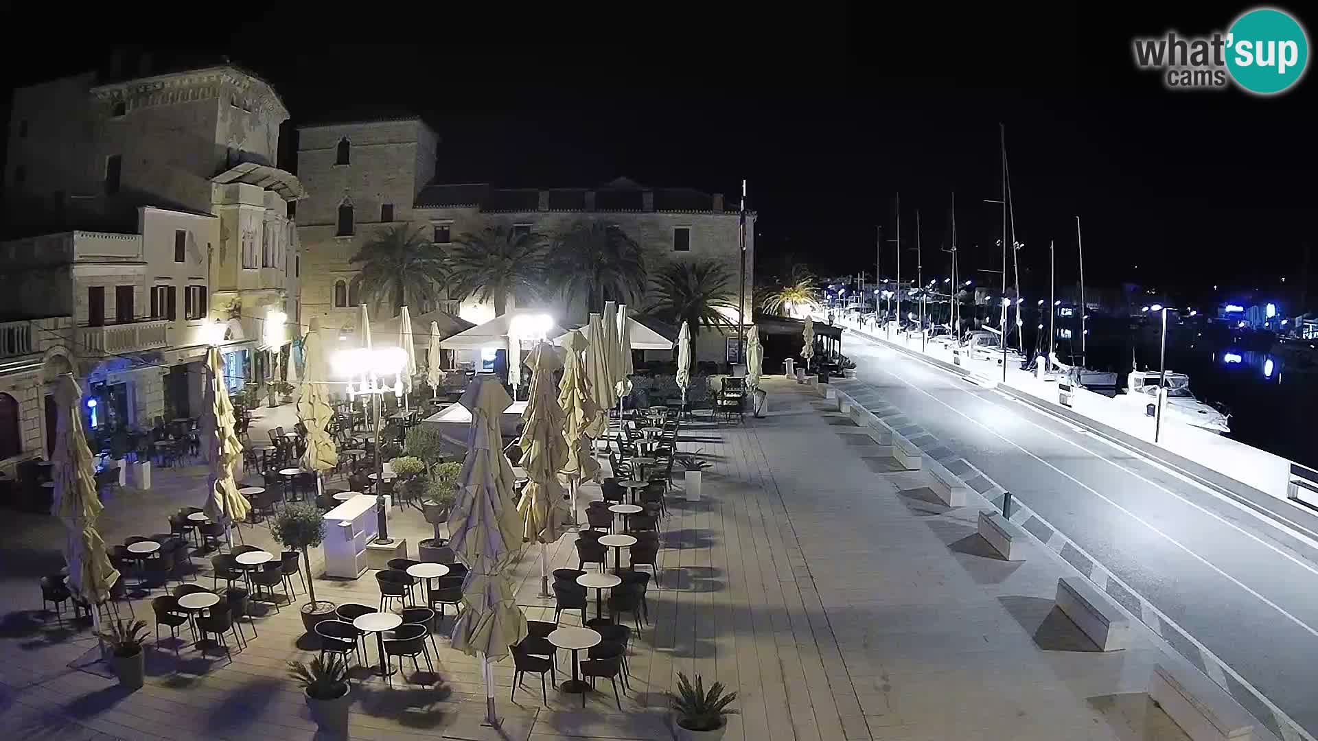 Spletna kamera Rab – Obala Petra Krešimira