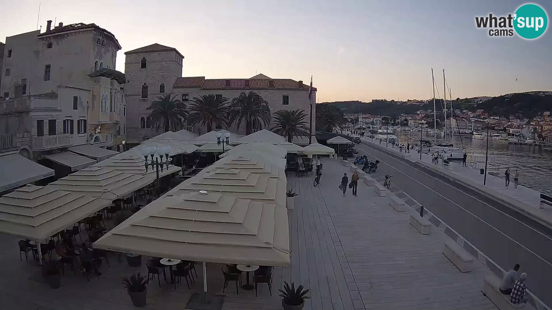 Spletna kamera Rab – Obala Petra Krešimira