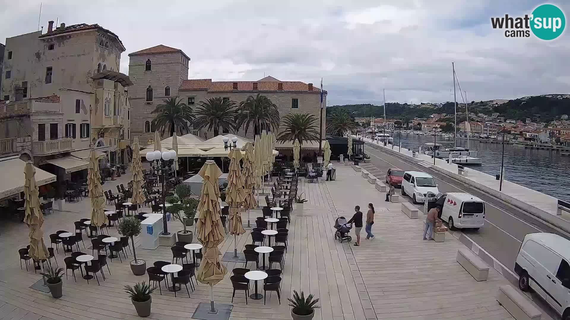 Spletna kamera Rab – Obala Petra Krešimira