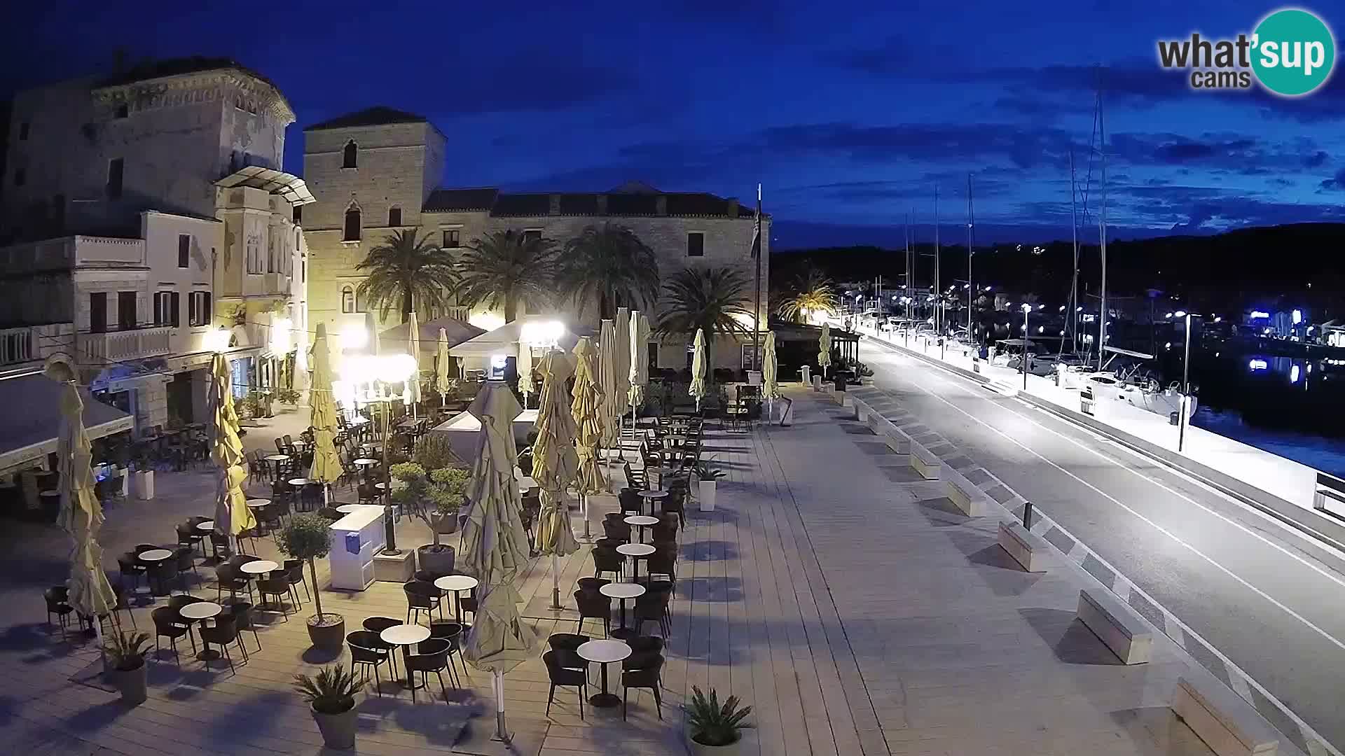 Spletna kamera Rab – Obala Petra Krešimira