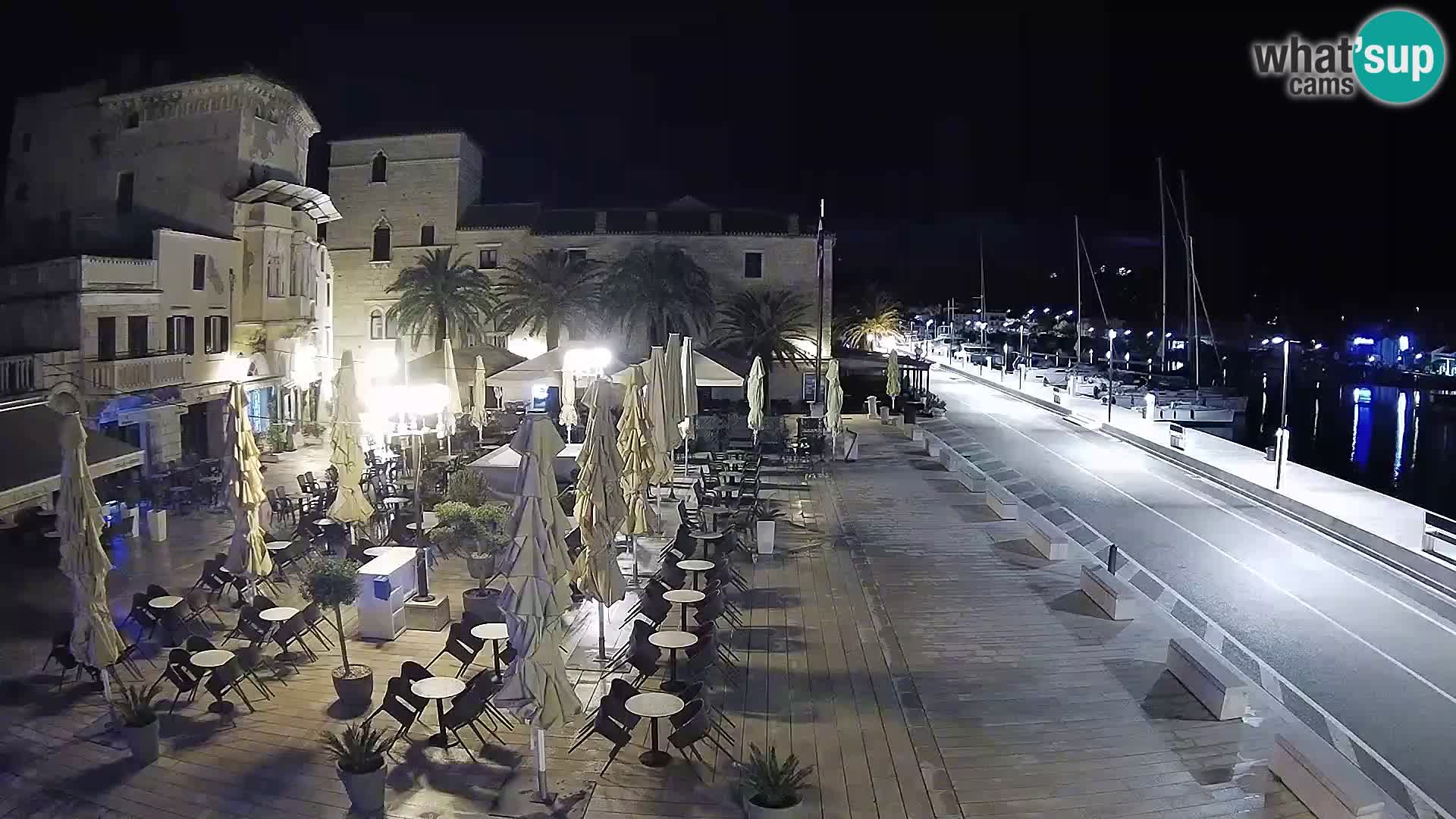 Spletna kamera Rab – Obala Petra Krešimira