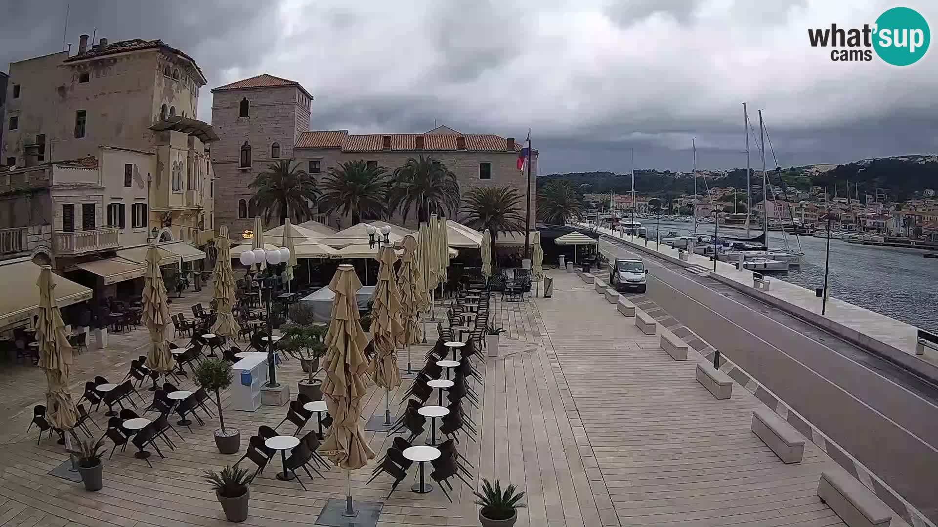 Spletna kamera Rab – Obala Petra Krešimira