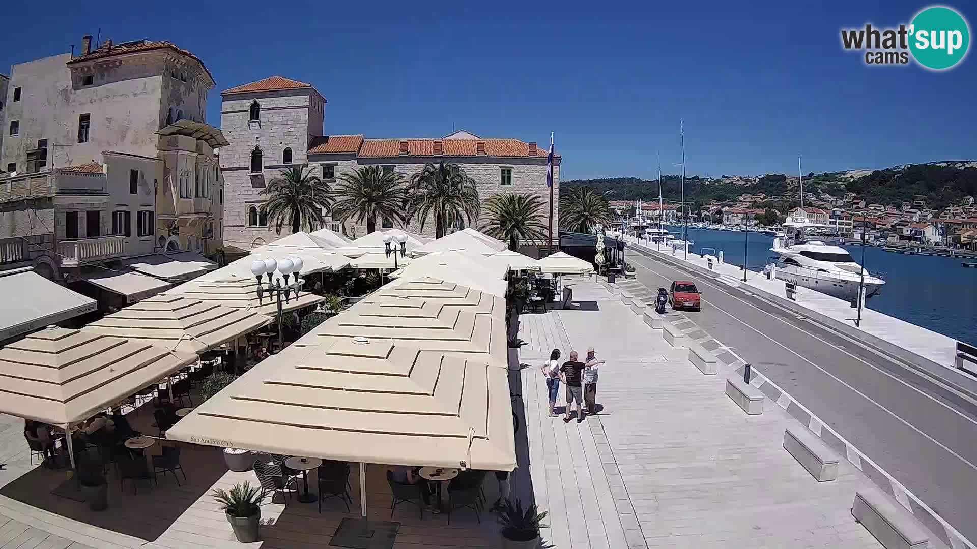Spletna kamera Rab – Obala Petra Krešimira