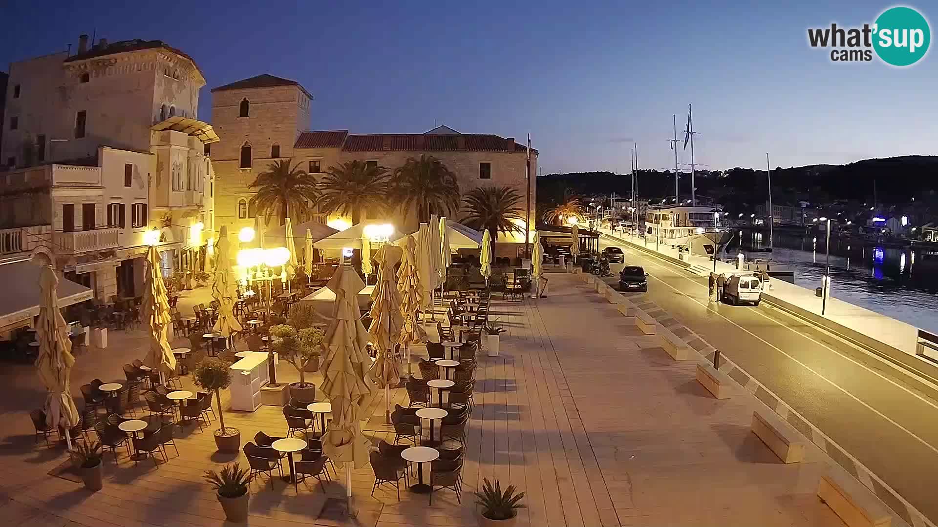 Spletna kamera Rab – Obala Petra Krešimira