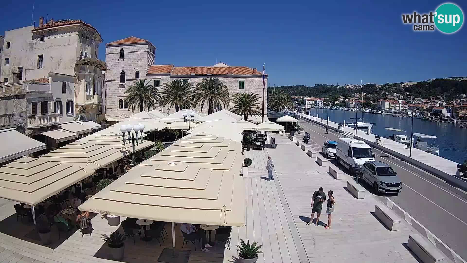 Spletna kamera Rab – Obala Petra Krešimira