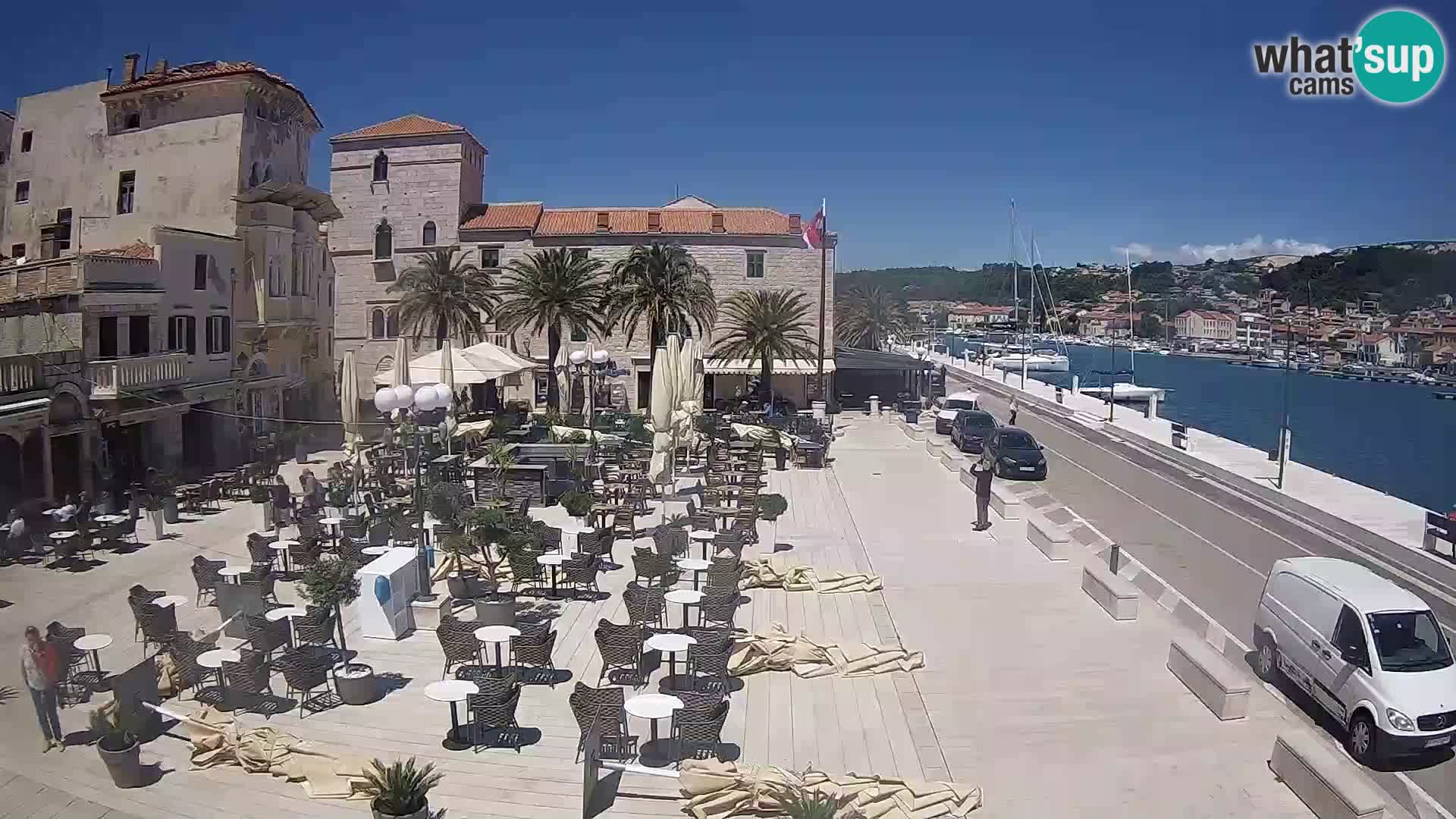 Spletna kamera Rab – Obala Petra Krešimira