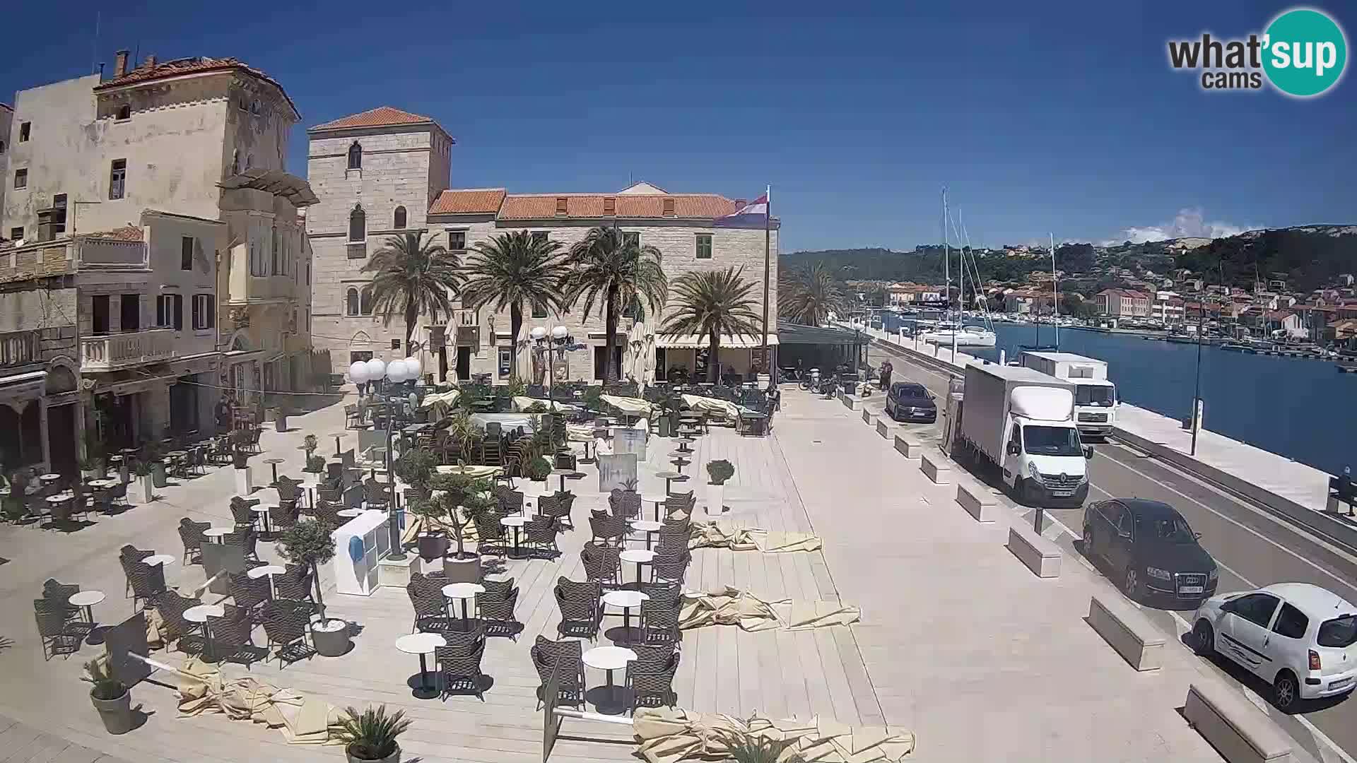 Spletna kamera Rab – Obala Petra Krešimira
