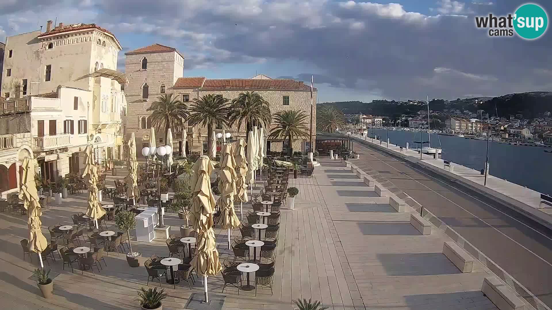 Spletna kamera Rab – Obala Petra Krešimira