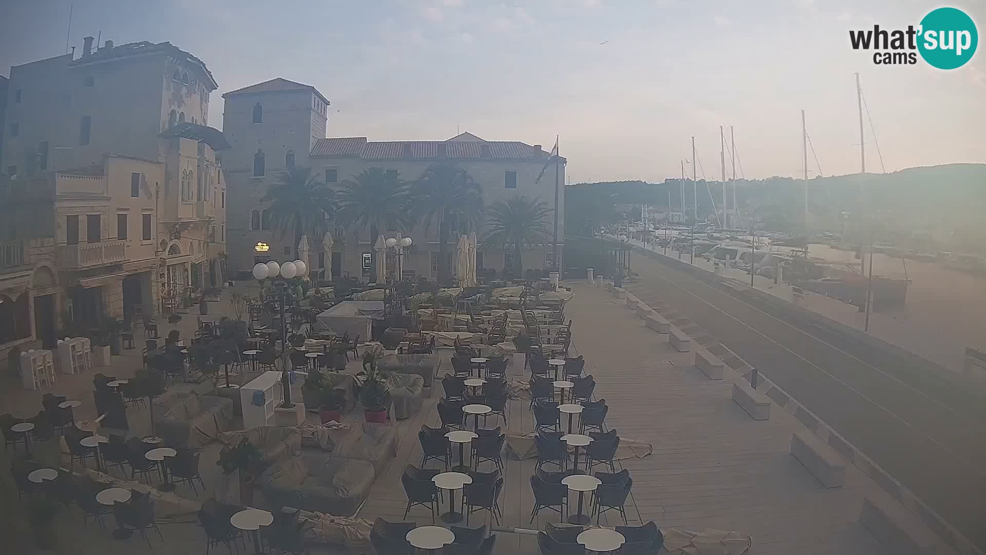 Spletna kamera Rab – Obala Petra Krešimira
