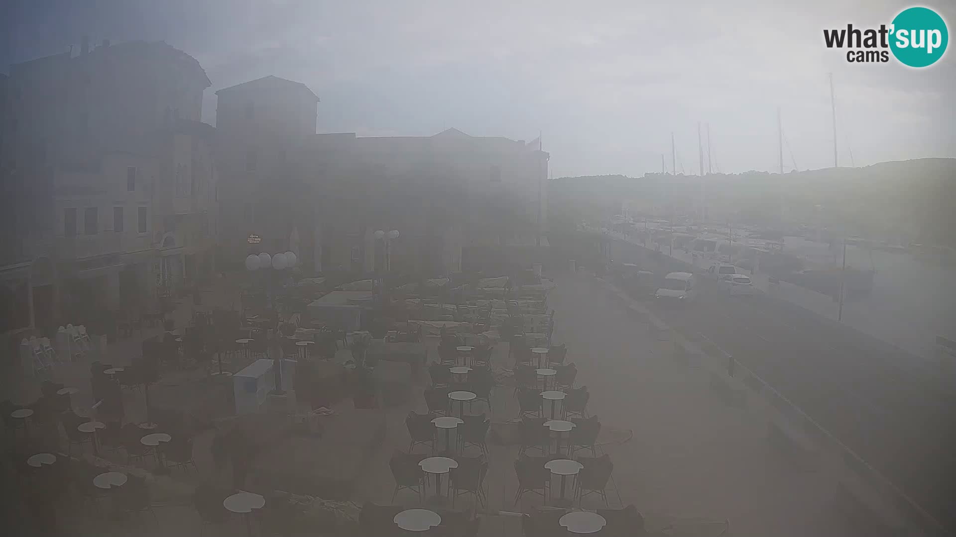 Spletna kamera Rab – Obala Petra Krešimira
