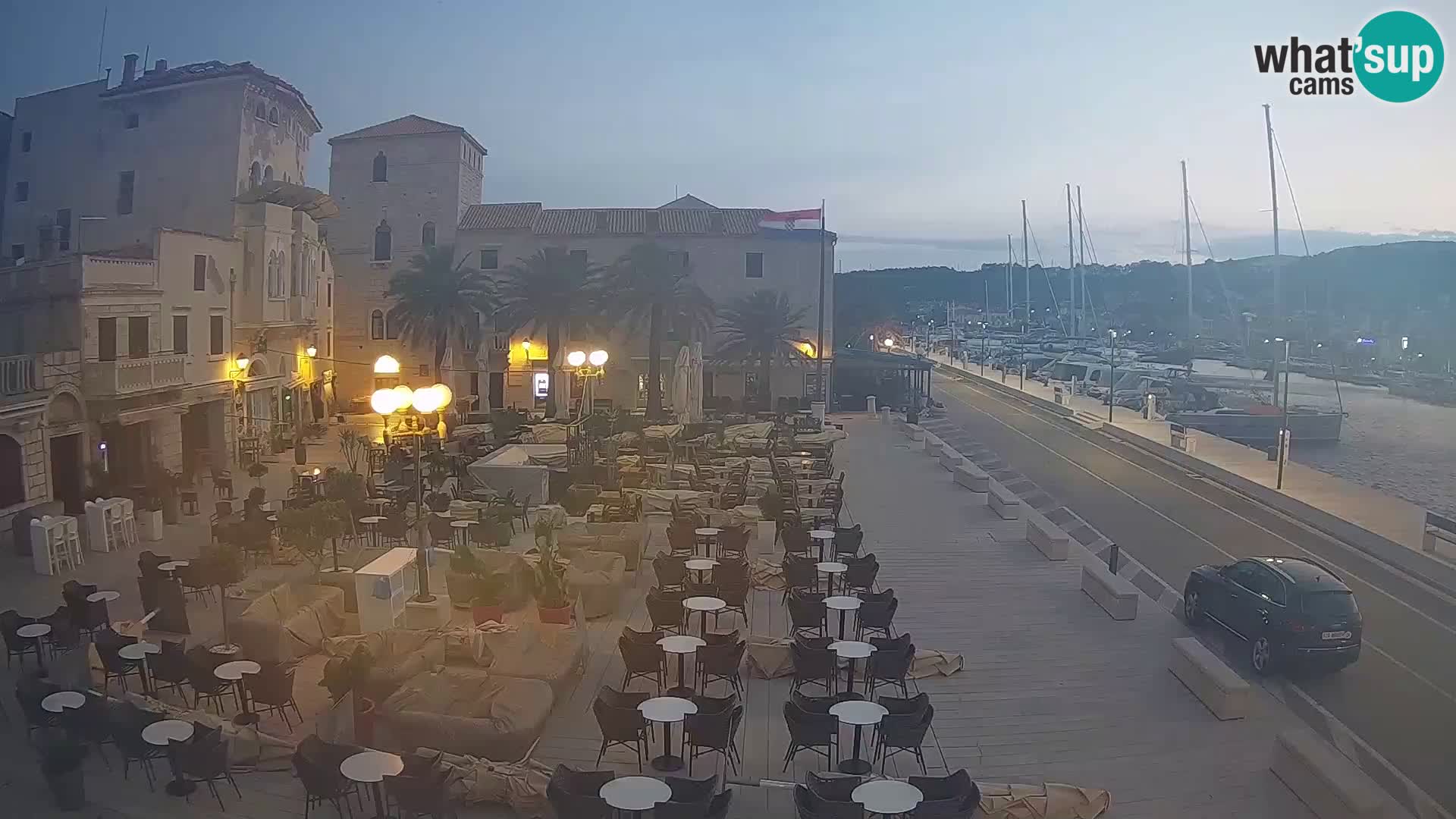 Spletna kamera Rab – Obala Petra Krešimira