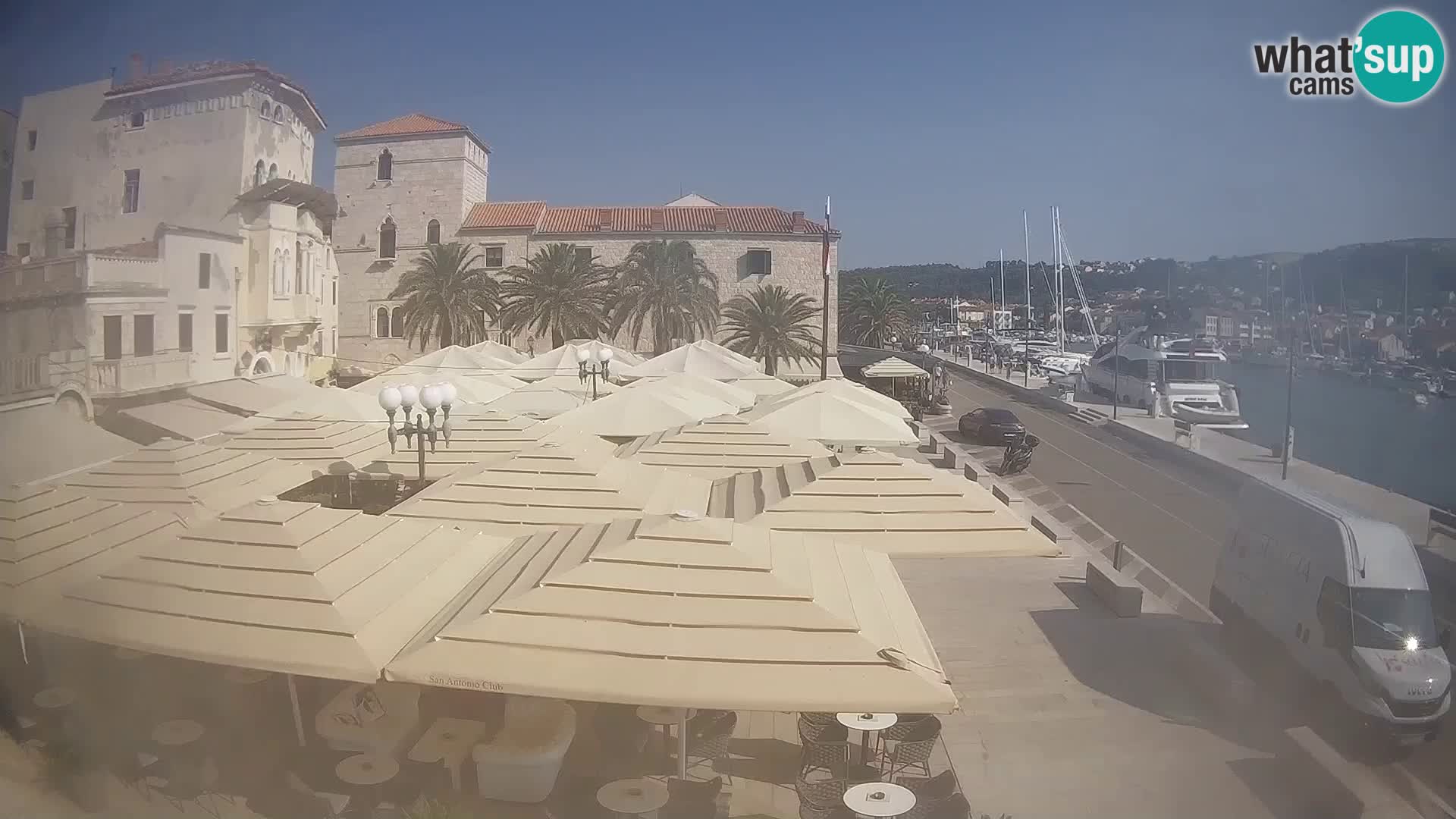 Webcam Rab – Obala Petra Krešimira