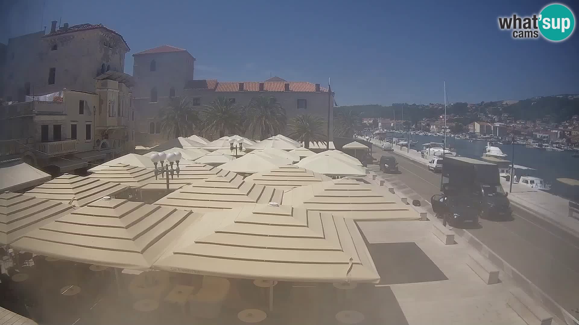 Spletna kamera Rab – Obala Petra Krešimira