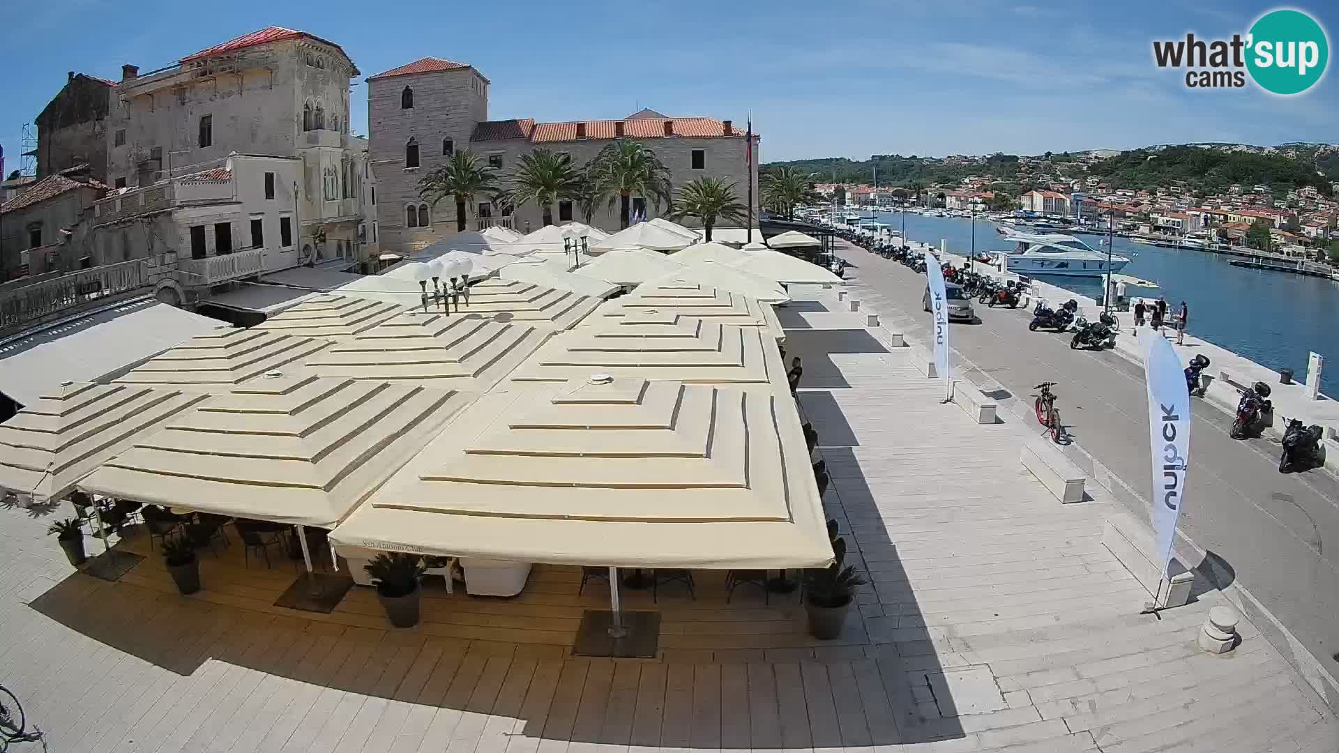 Webcam Rab – Obala Petra Krešimira