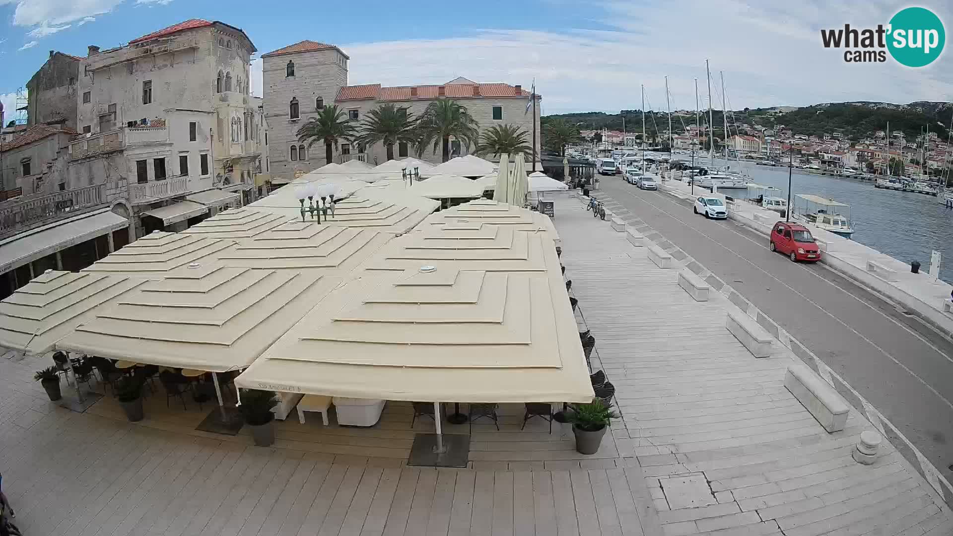 Spletna kamera Rab – Obala Petra Krešimira
