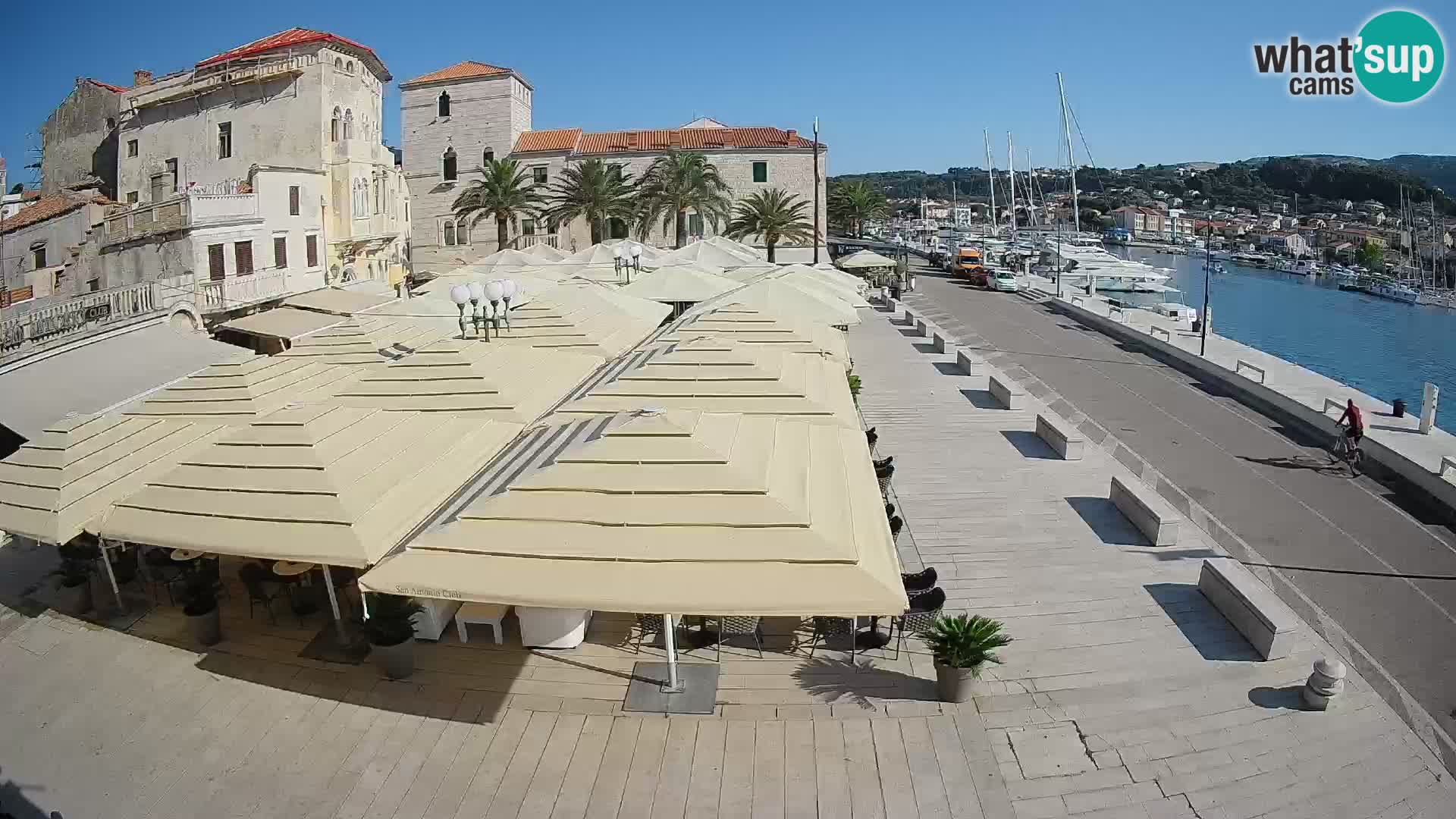 Web kamera Rab – Obala Petra Krešimira