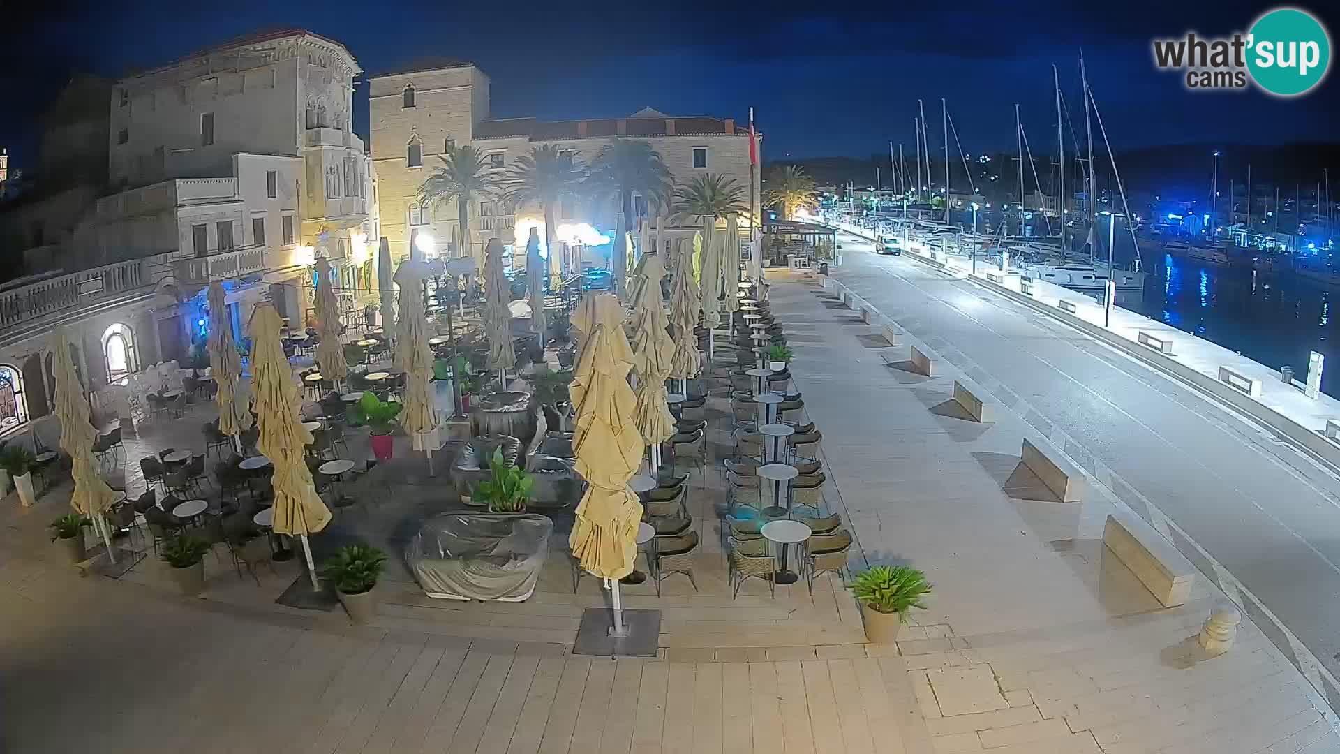 Spletna kamera Rab – Obala Petra Krešimira