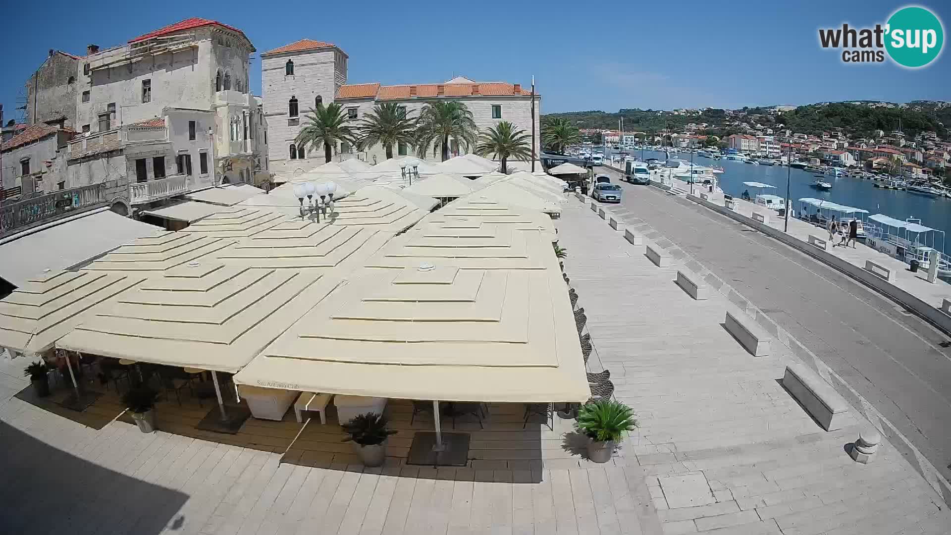 Spletna kamera Rab – Obala Petra Krešimira