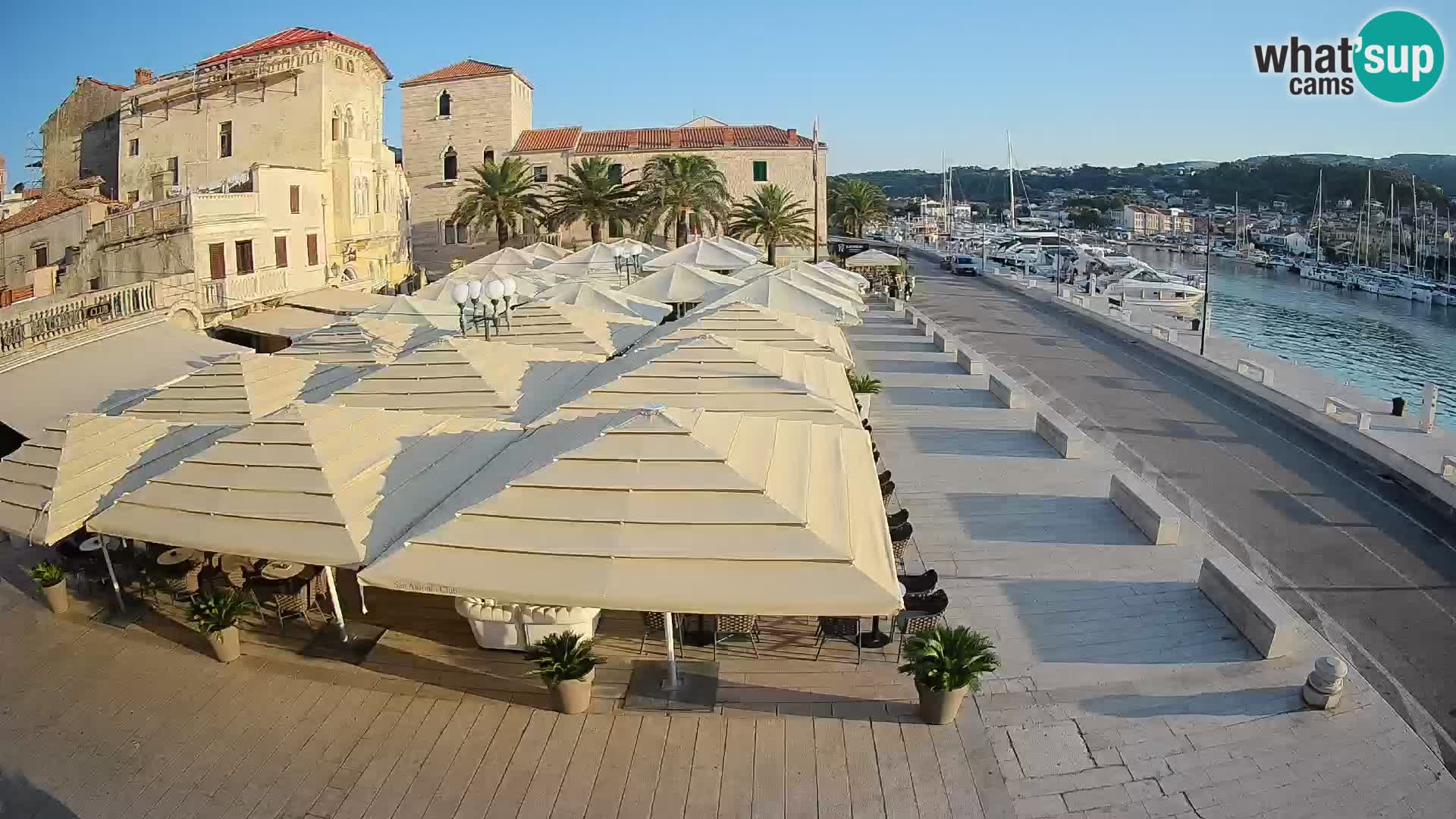 Spletna kamera Rab – Obala Petra Krešimira