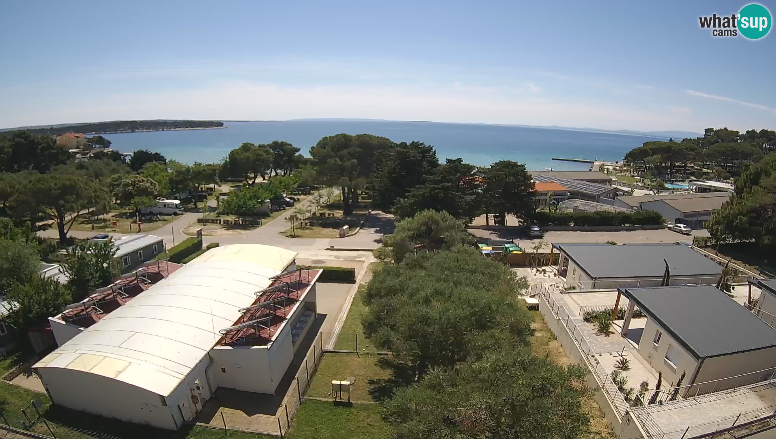 Banjol Webcam Rab island – Deltas Apartments
