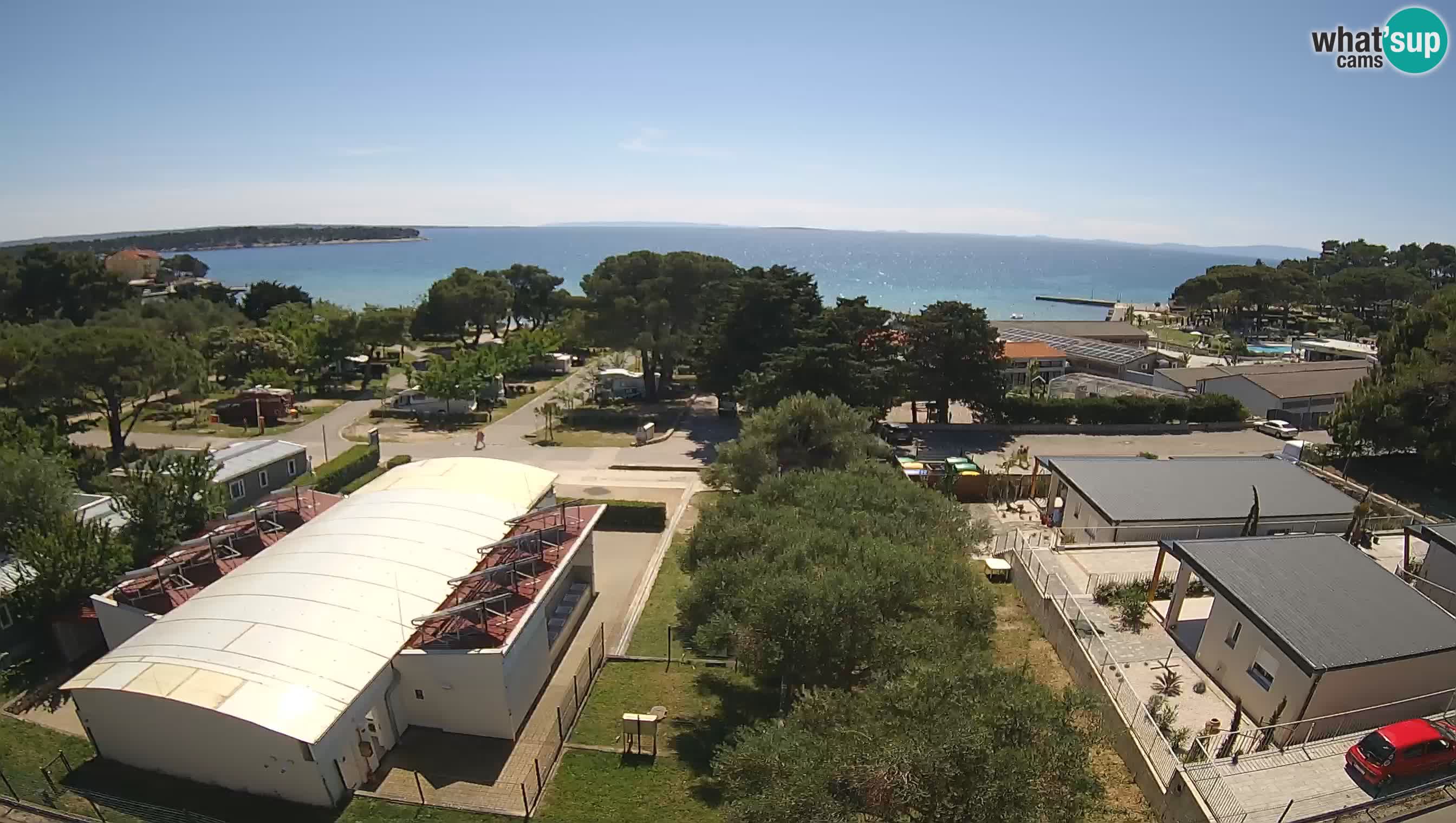 Banjol spletna kamera Rab – Deltas Apartmani