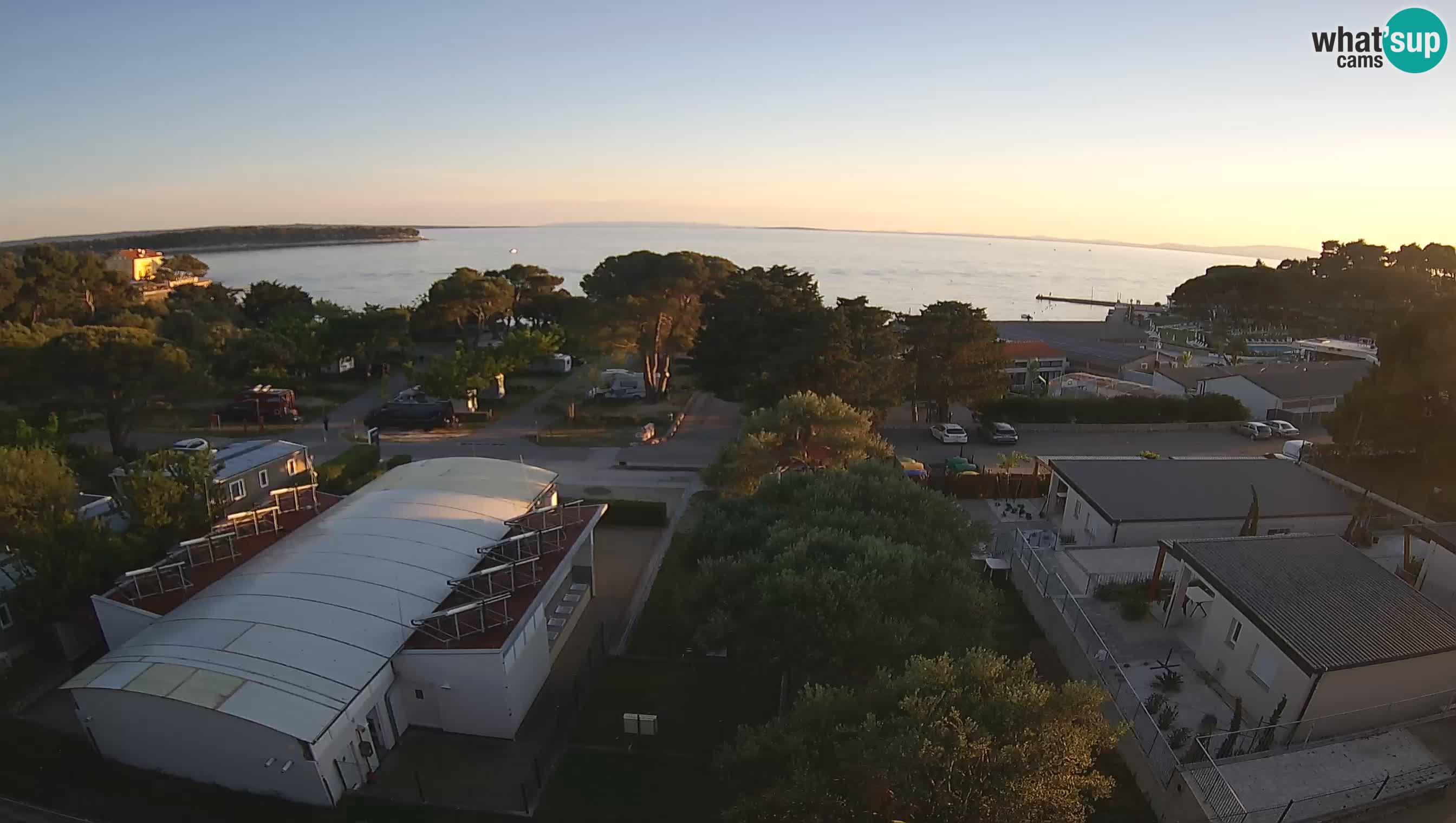 Banjol Webcam Rab island – Deltas Apartments