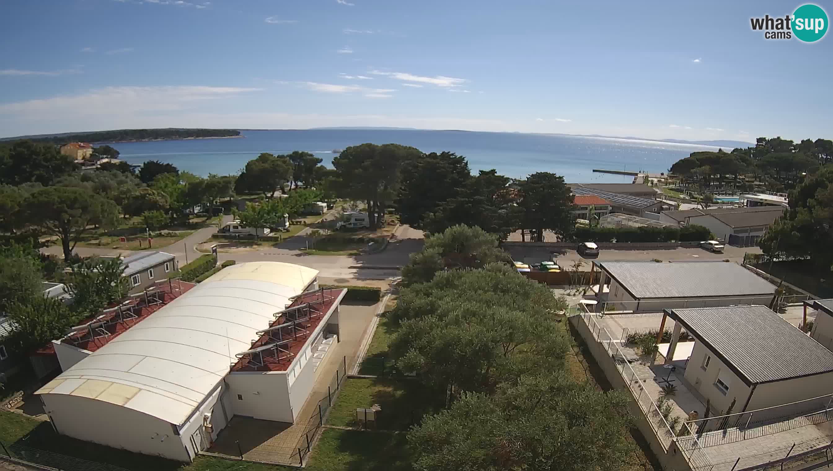 Banjol Webcam Rab island – Deltas Apartments
