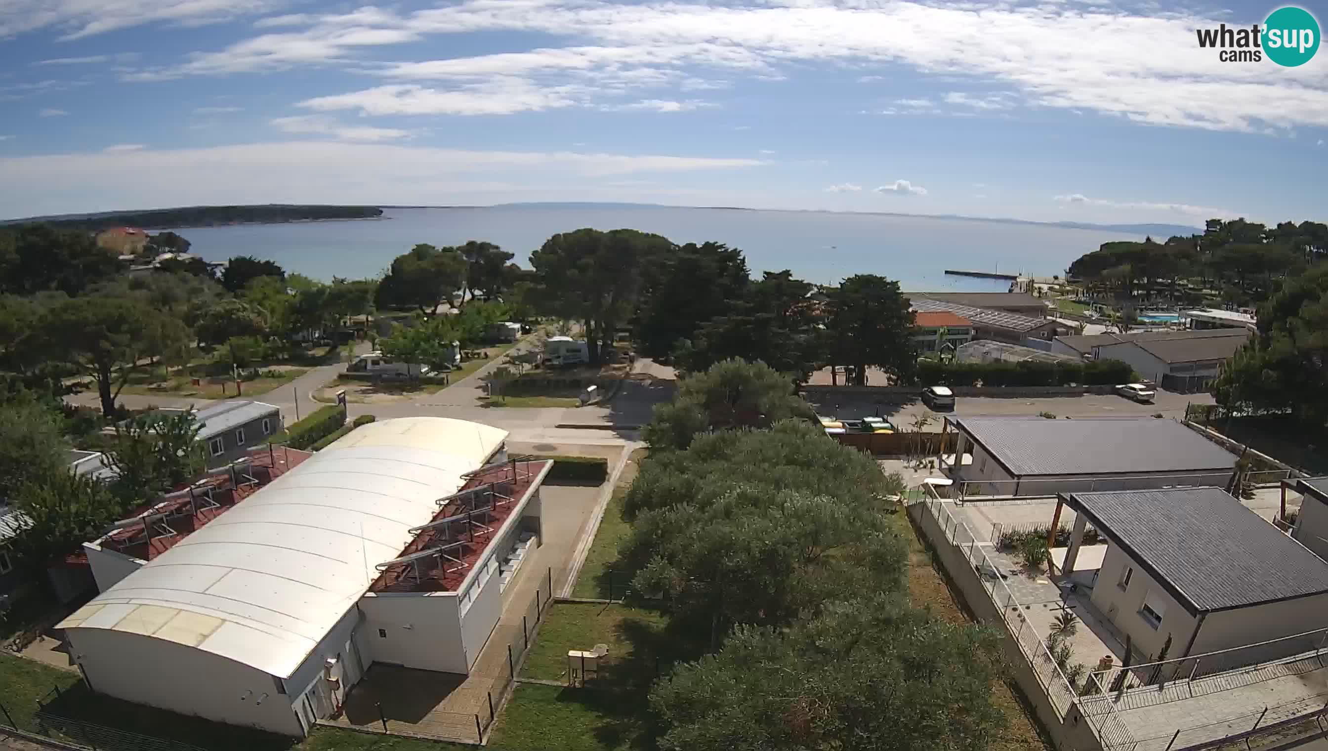 Banjol Webcam Rab island – Deltas Apartments
