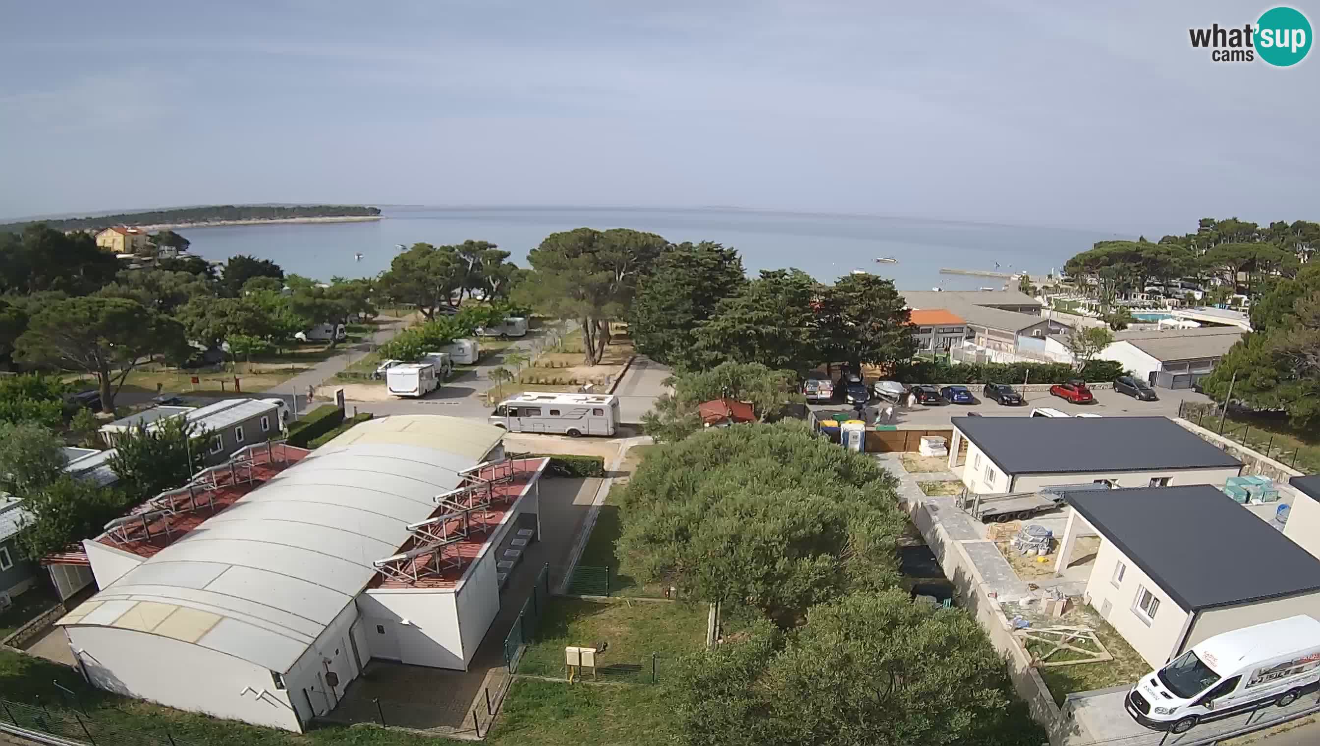 Banjol Webcam Rab island – Deltas Apartments
