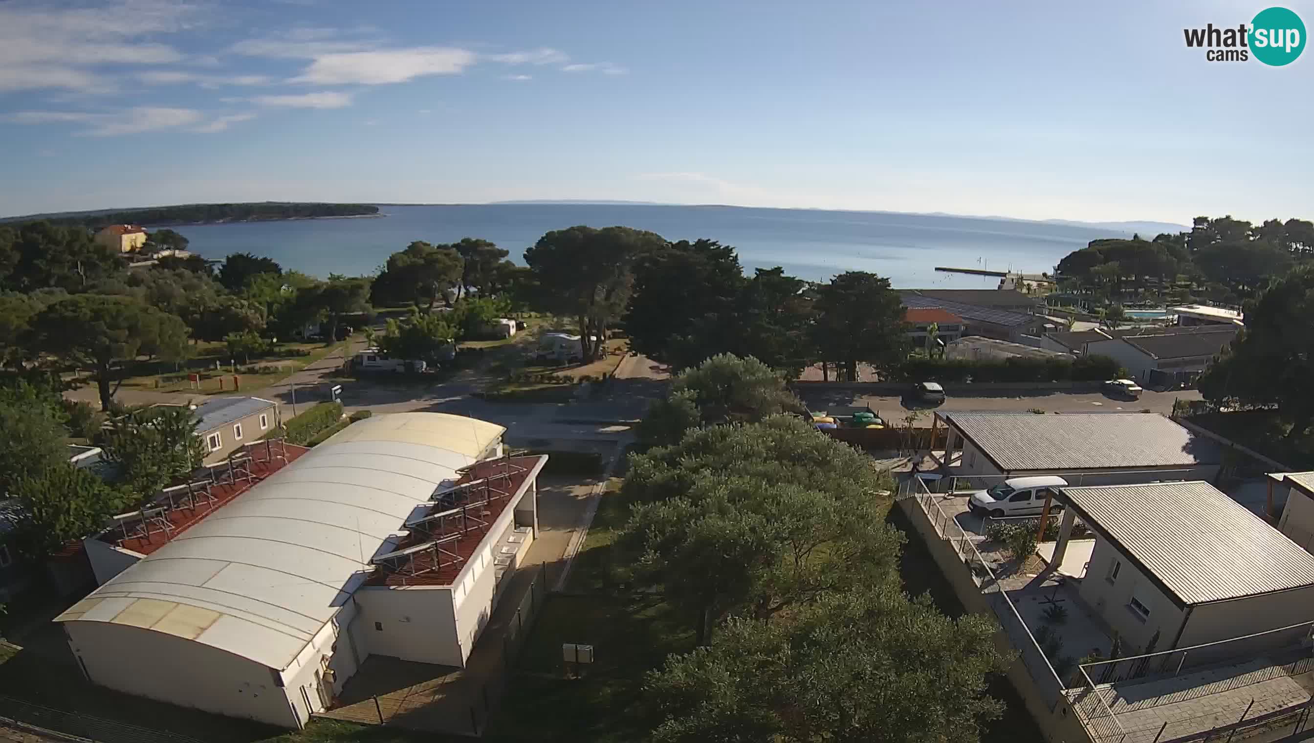 Banjol Webcam Rab island – Deltas Apartments