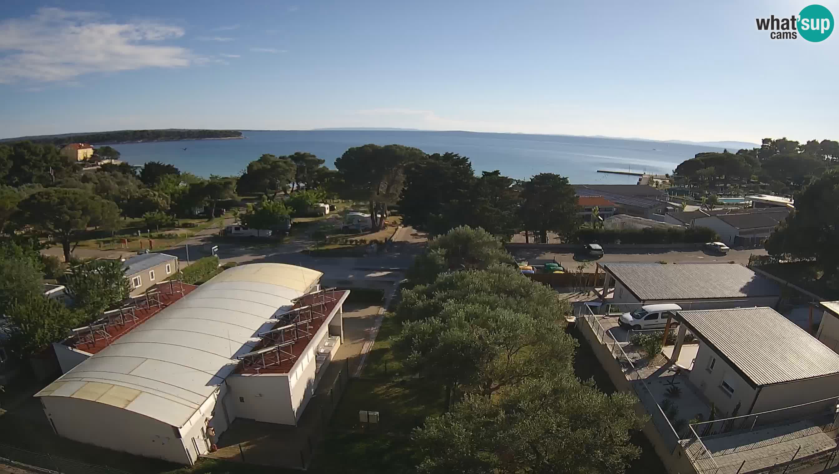 Banjol Webcam Rab island – Deltas Apartments
