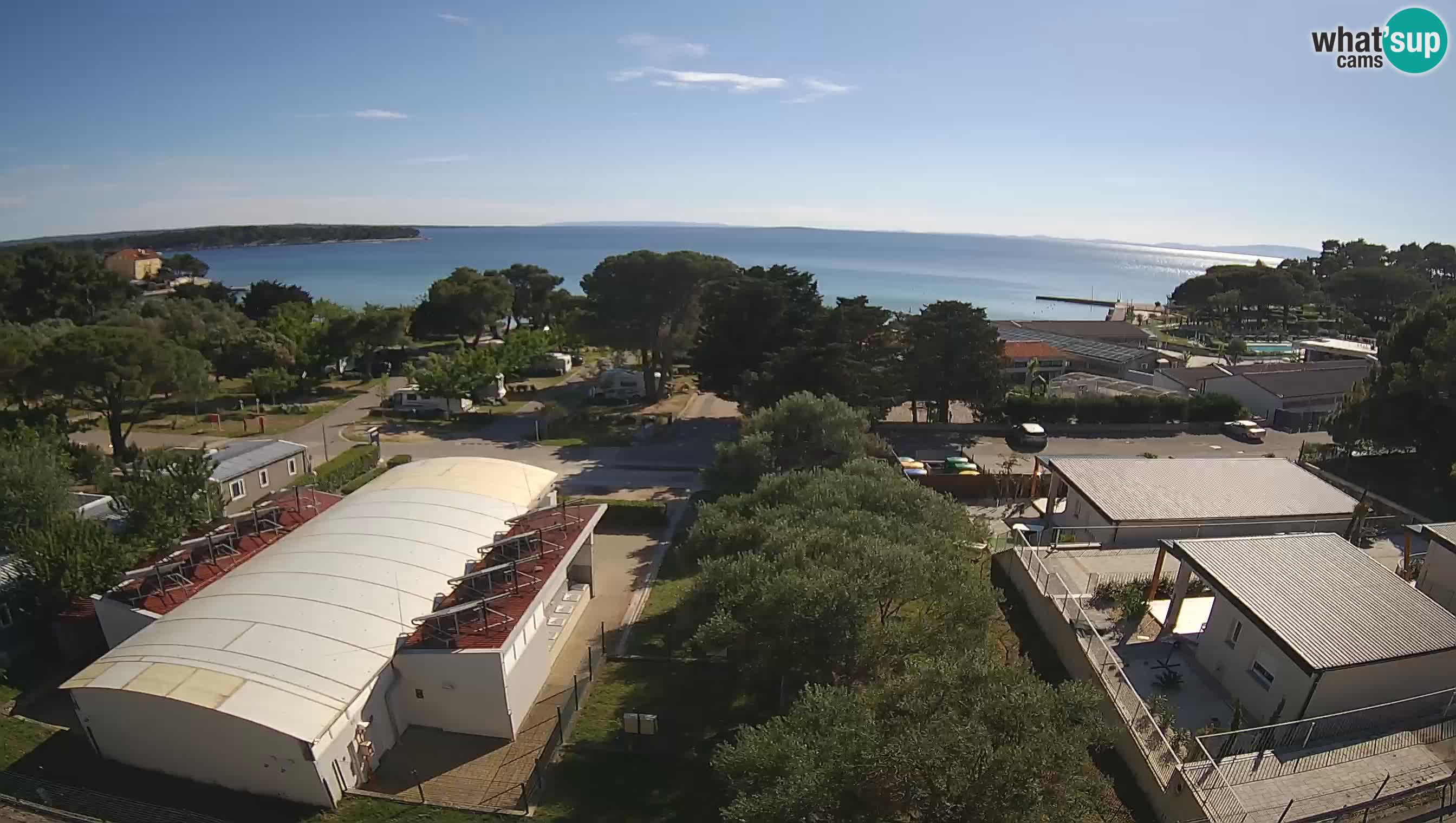 Banjol Webcam Rab island – Deltas Apartments