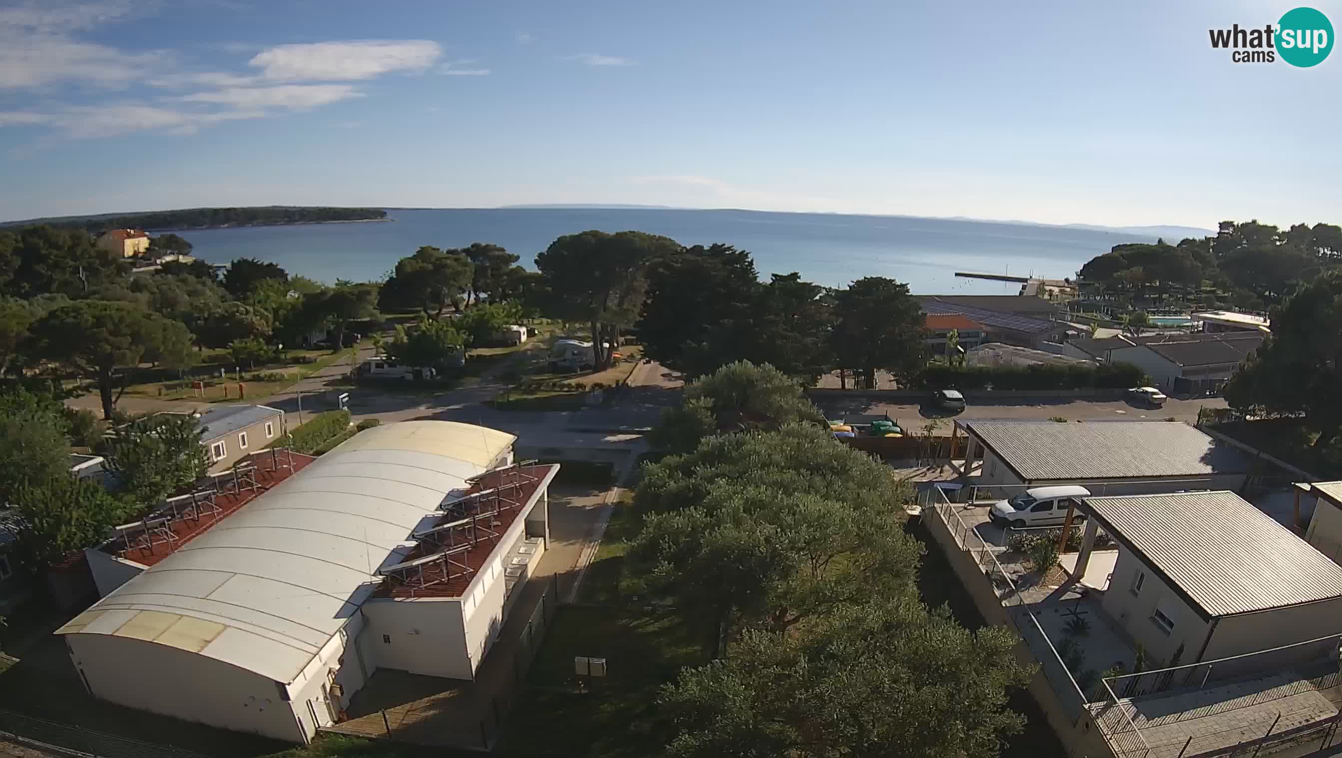 Banjol Webcam Rab island – Deltas Apartments