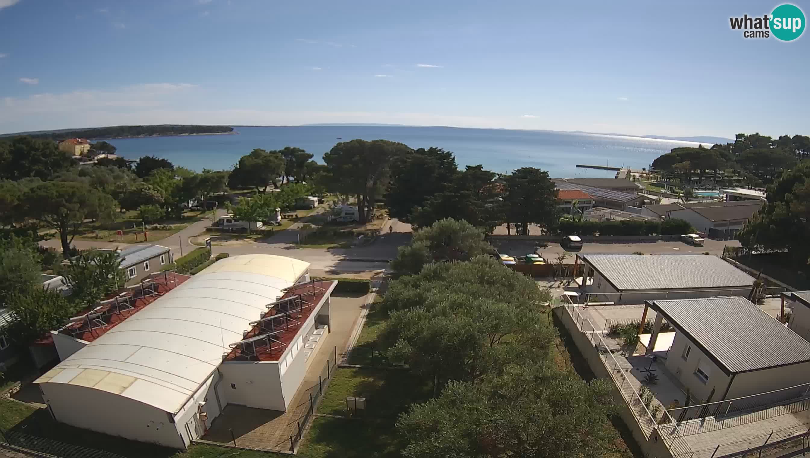 Banjol spletna kamera Rab – Deltas Apartmani
