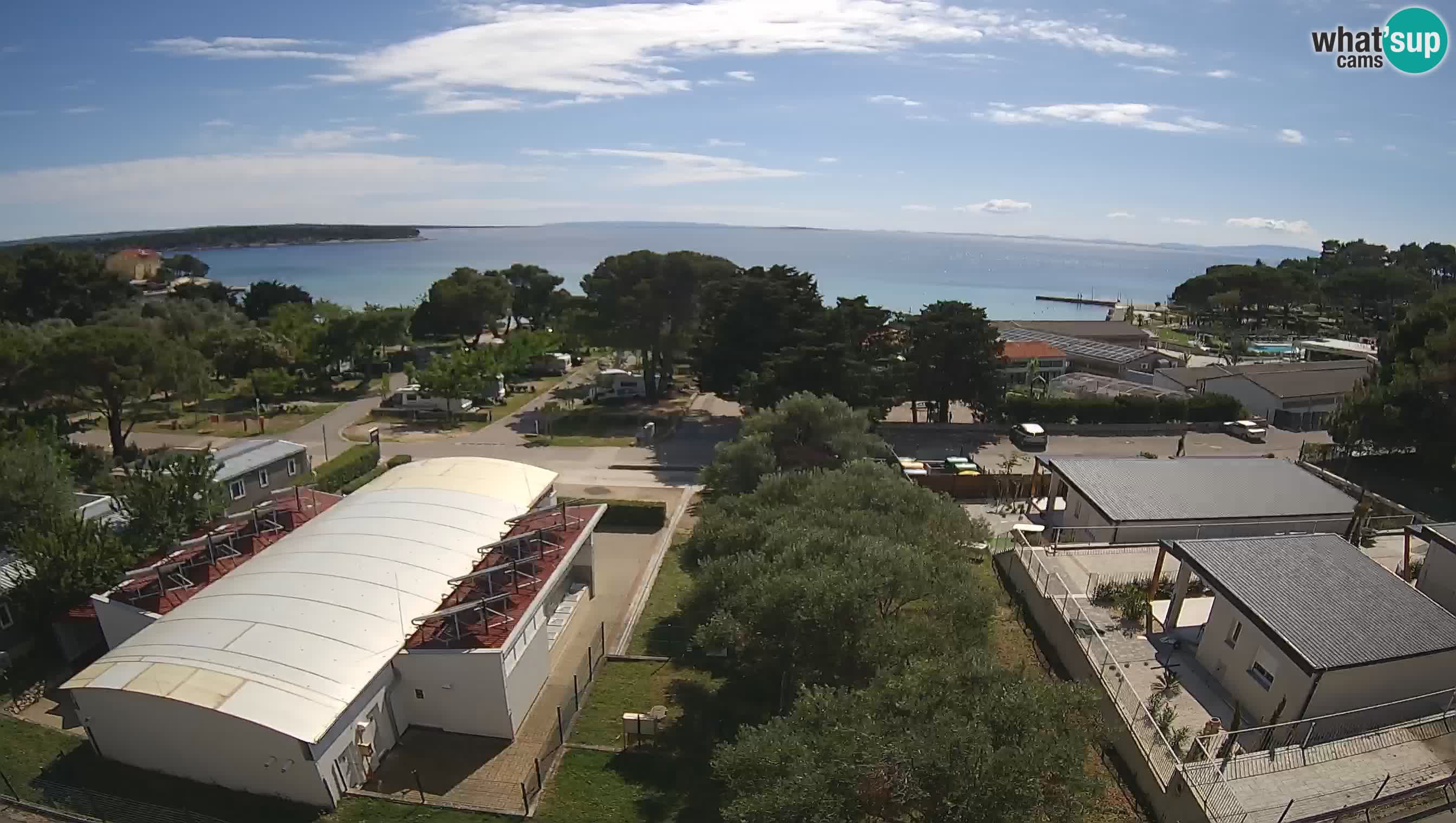 Banjol Webcam Rab island – Deltas Apartments