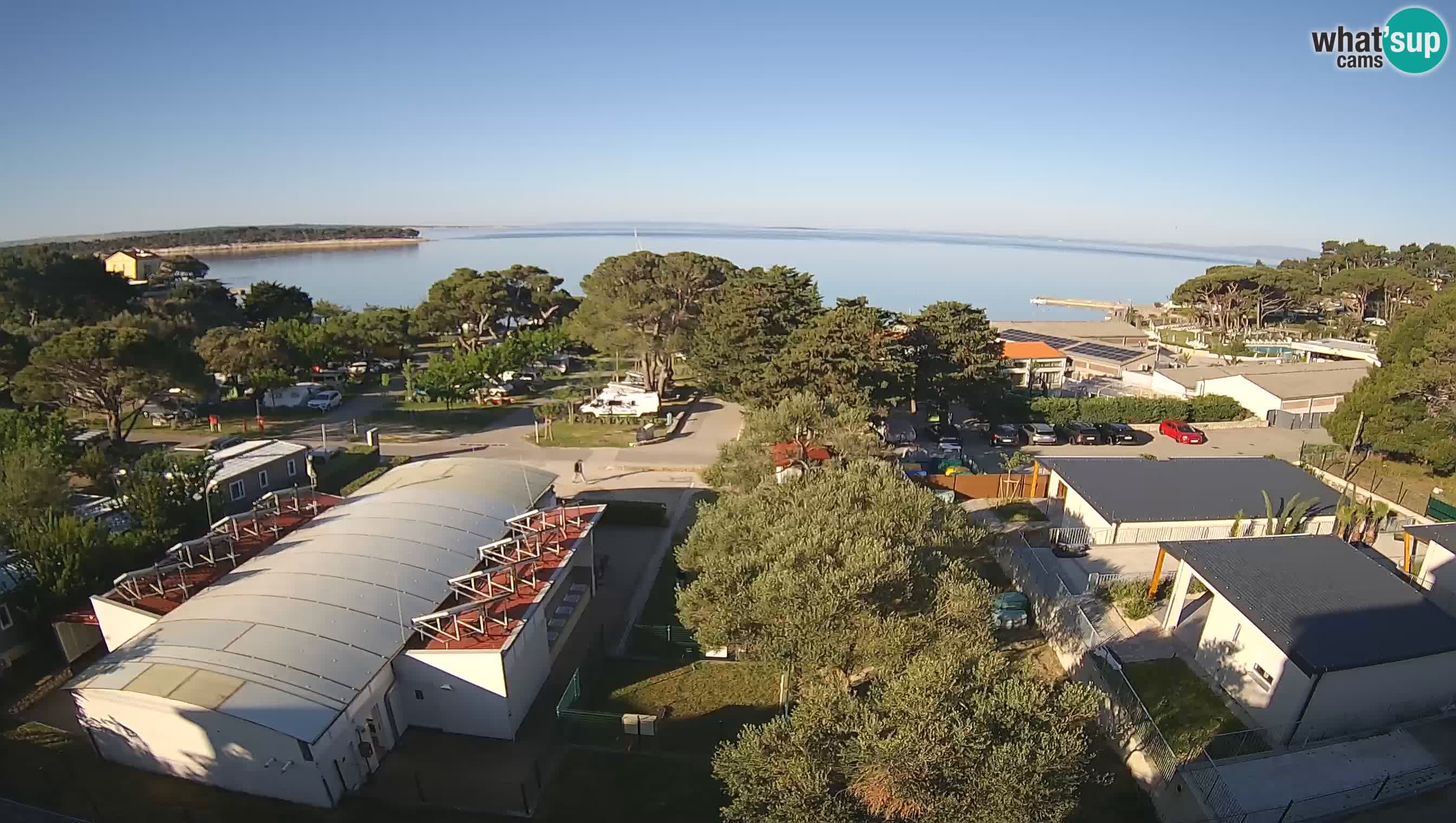 Banjol Webcam Rab island – Deltas Apartments